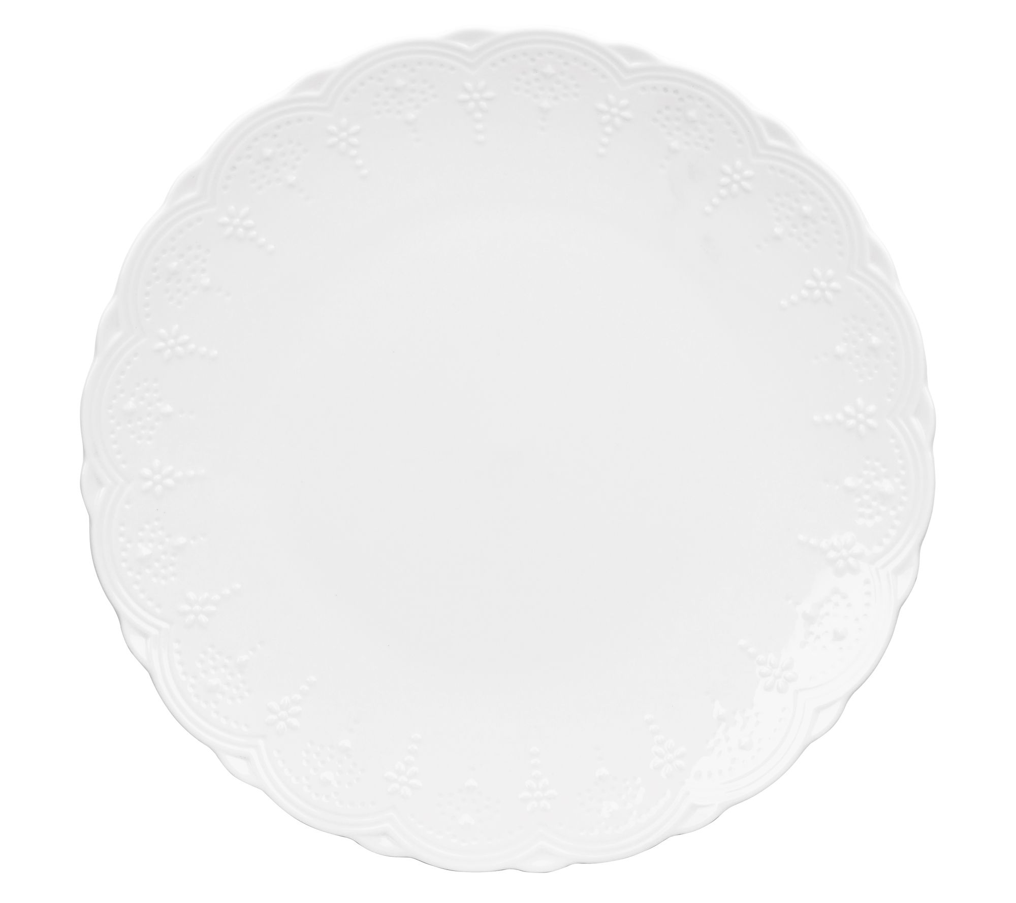 10 Strawberry Street Valentina Dinner Plate