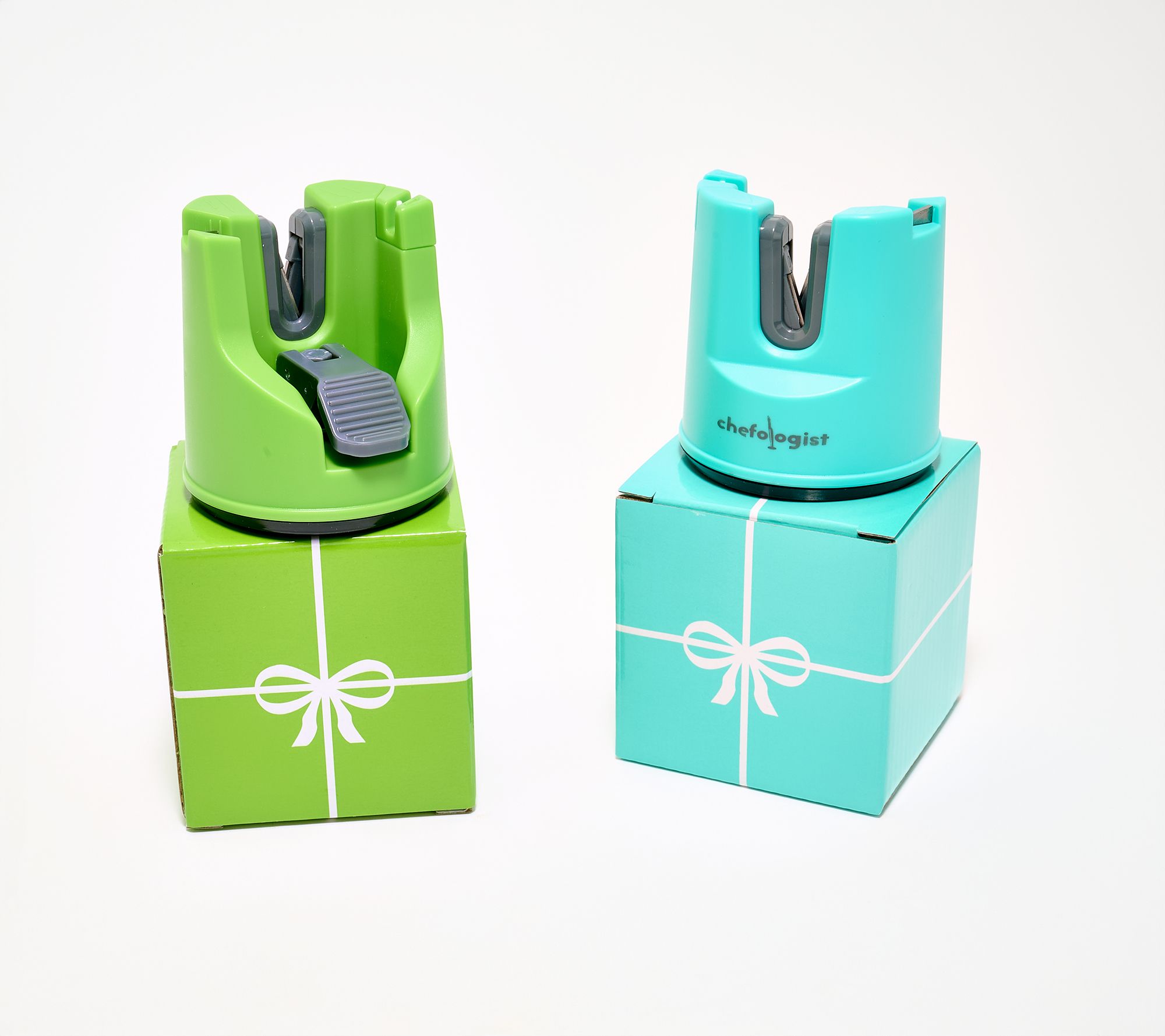 Chefologist S/2 Knife & Scissor Sharpener w/ Gift Boxes