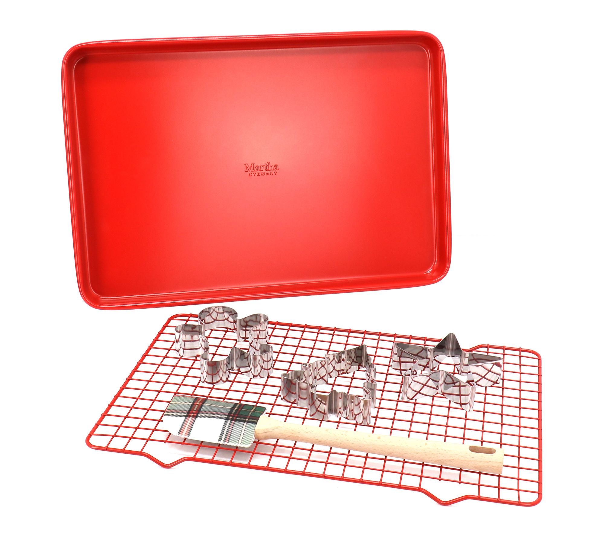 Martha Stewart 6 Piece Bakeware and Cookie Cutter Set