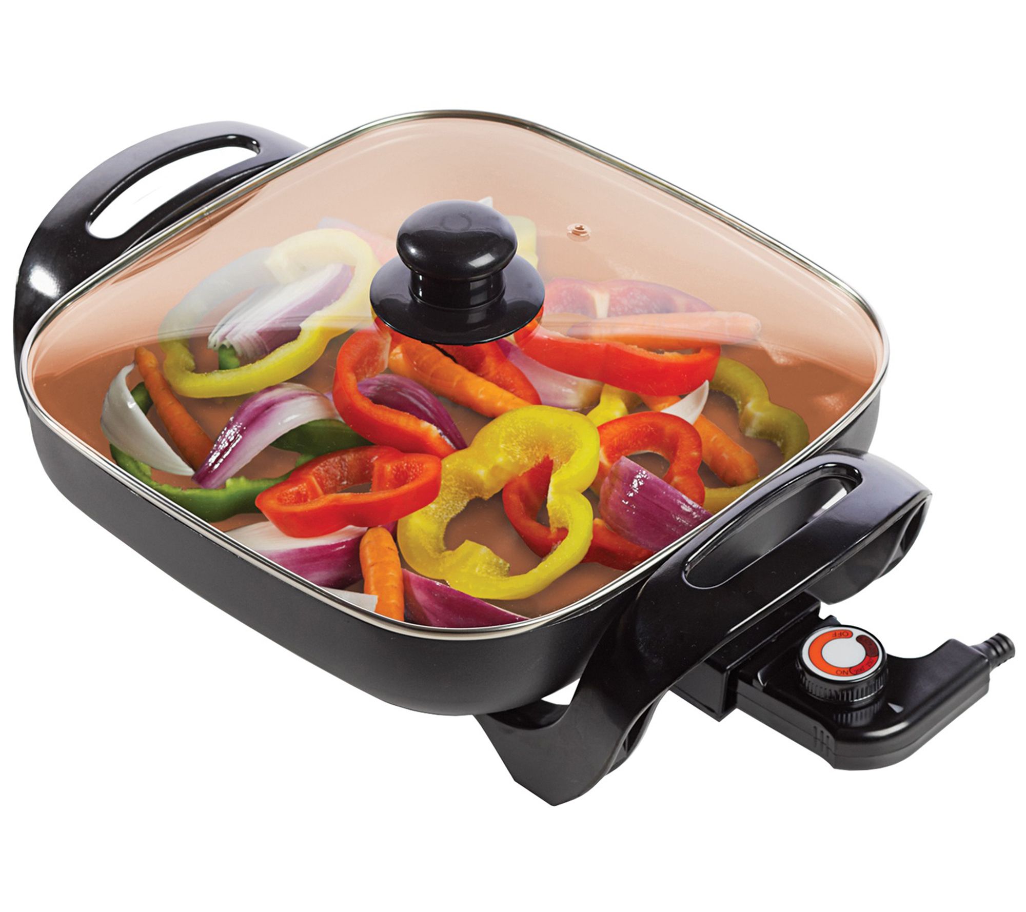 Brentwood Appliances 12" Nonstick Copper Electric Skillet