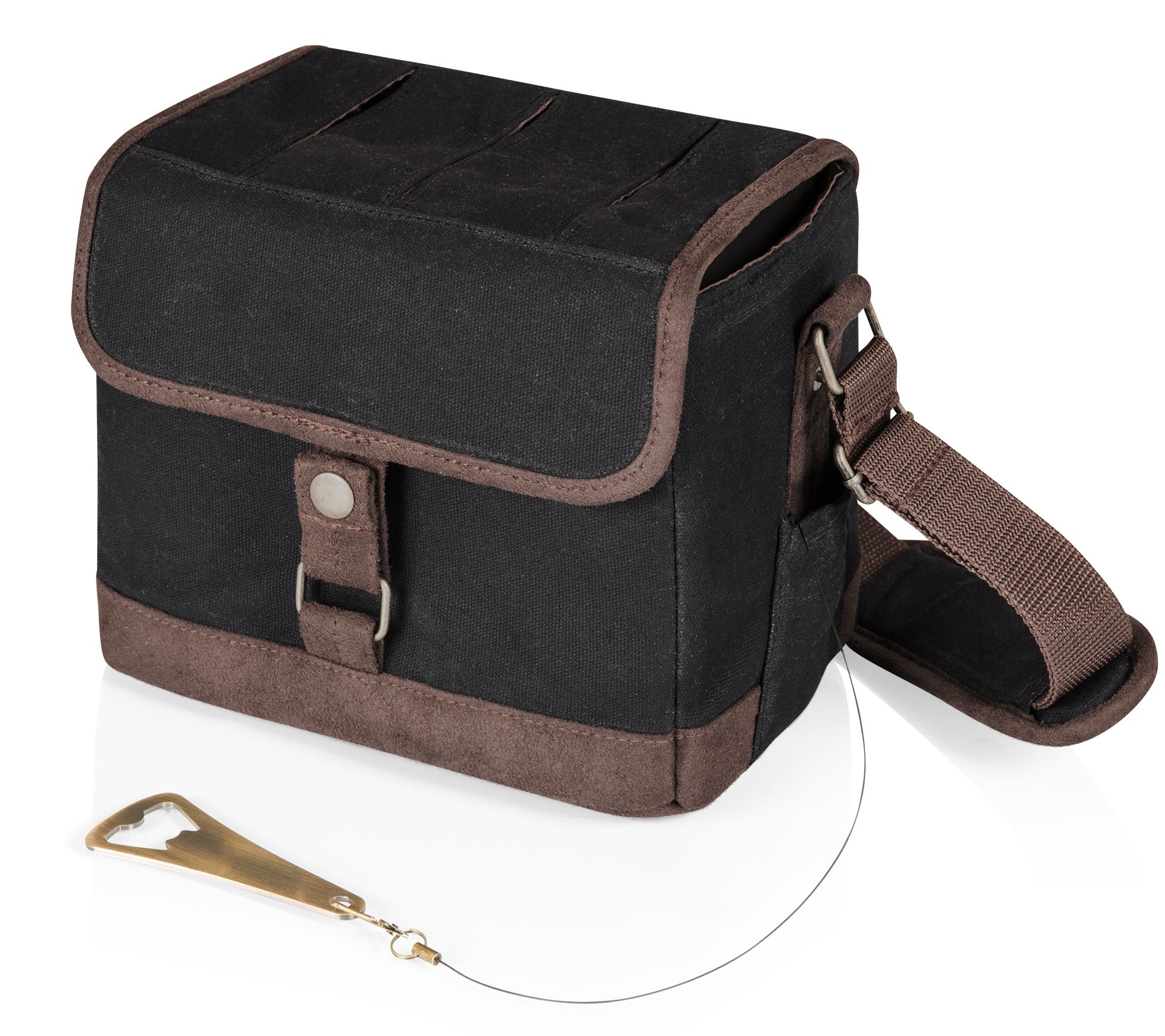 Picnic Time Beer Caddy Cooler Tote with Opener