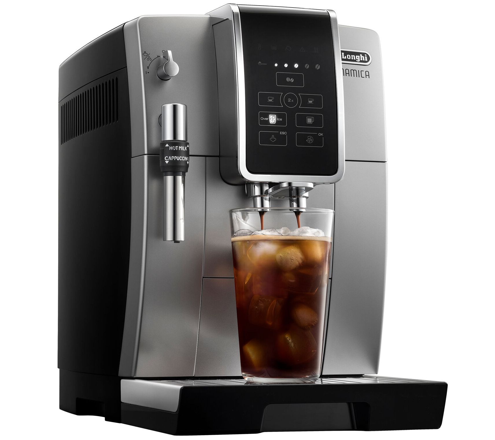 De'Longhi Over Ice Fully Automatic Coffee and Espresso Machine - QVC.com