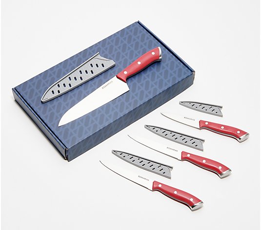 Zakarian by Dash 4-Piece Full Tang Cutlery Set w/ Gift Box