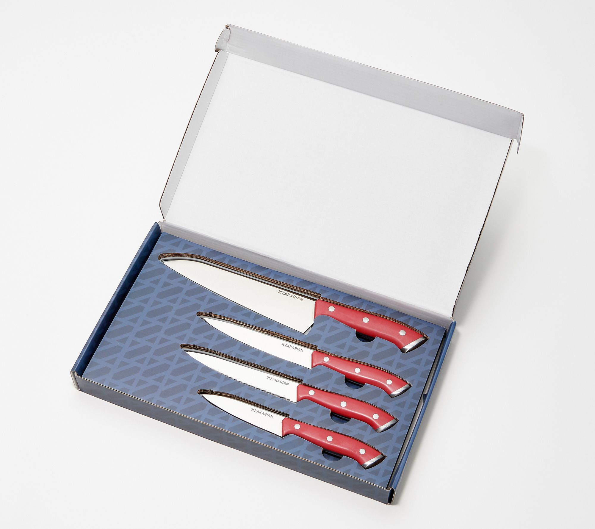 Zakarian by Dash 4-Piece Full Tang Cutlery Set 