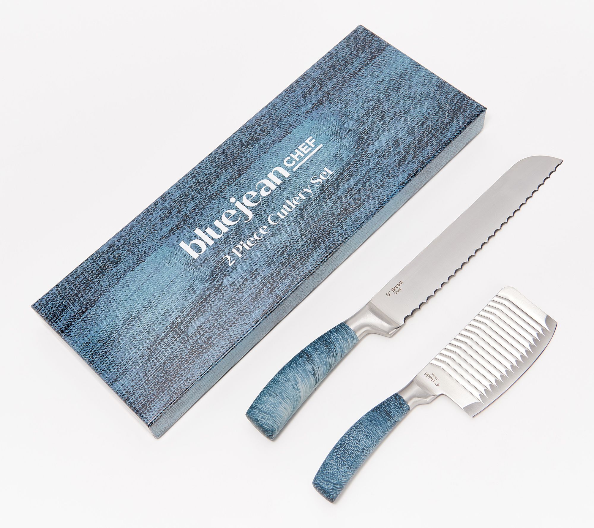 Forged in Fire 2 Pieces Chef Knife Set, As Seen on TV + FREE