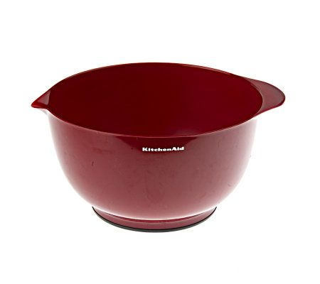 KitchenAid Set of 3 Non-Slip Mixing Bowls on QVC 