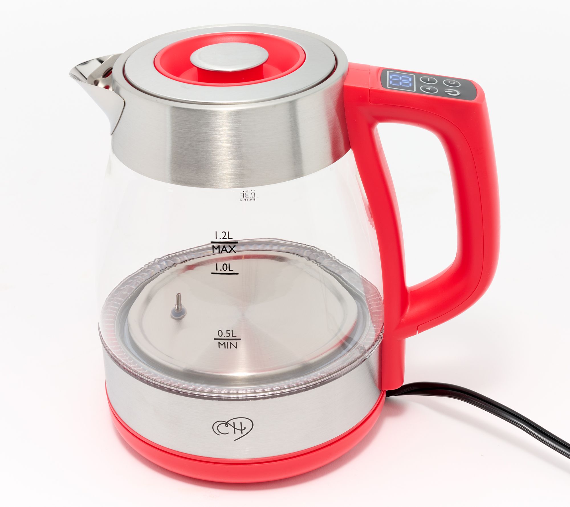 "As Is" Carla Hall Sweet Heritage 1.2-Liter Mini Electric Kettle