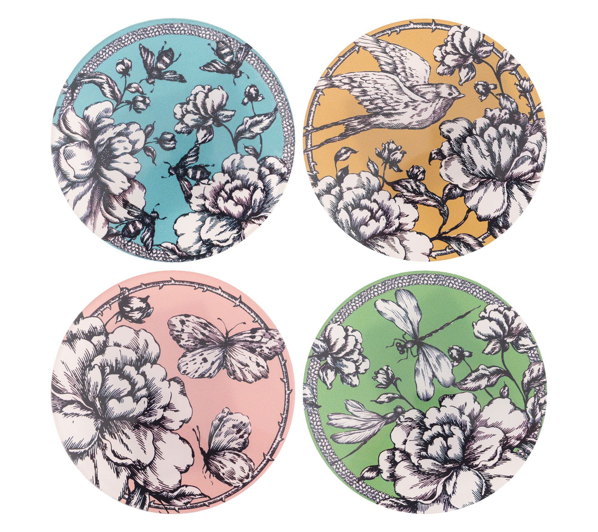 Karma Set of 4 Acrylic Coasters