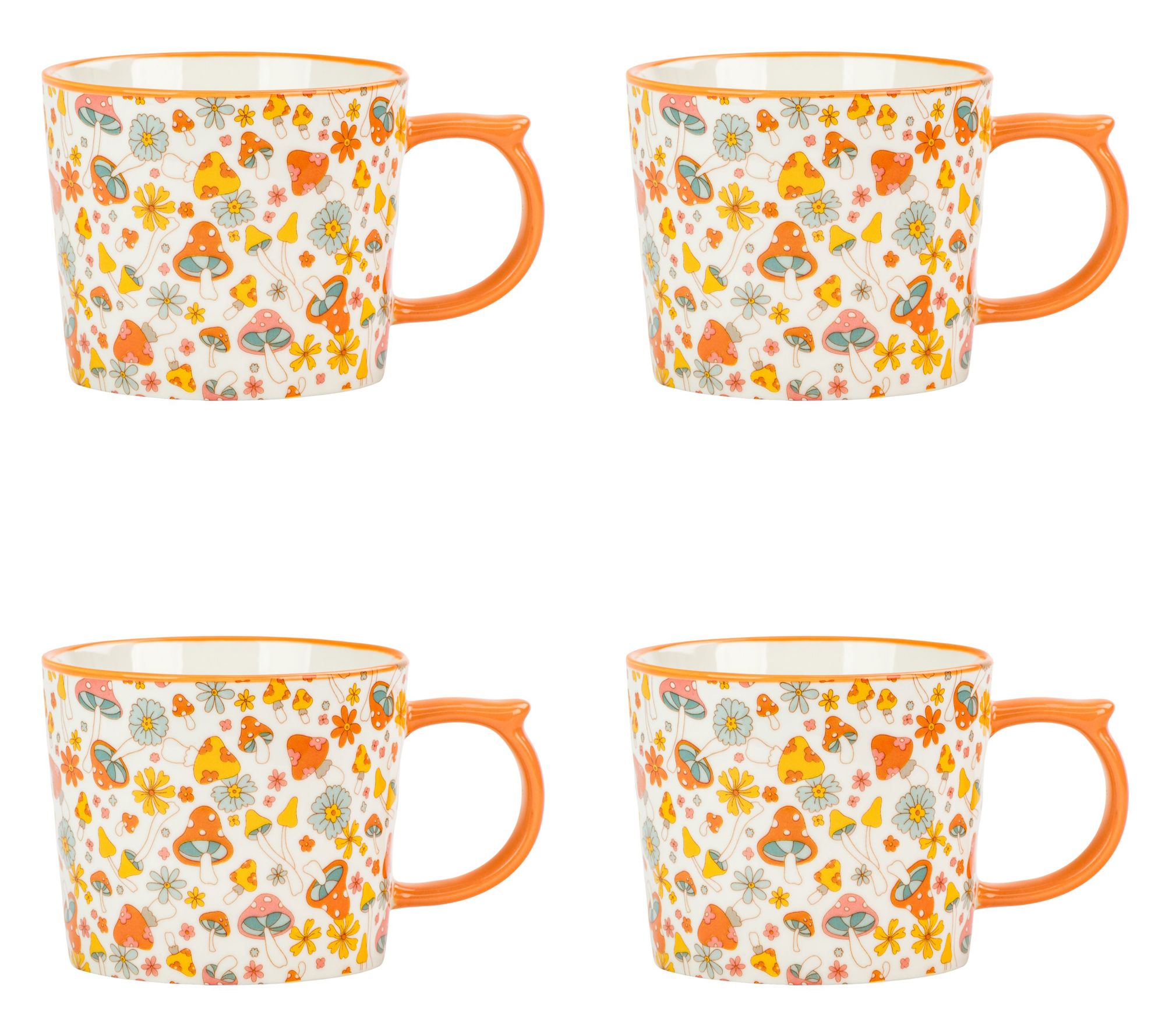 10 Strawberry Street Set of 4 Madison Mug