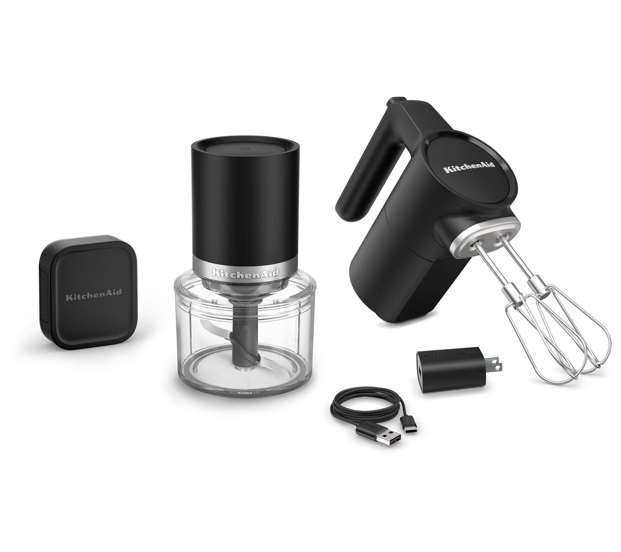 "As Is" KitchenAid Go Cordless Mixer and Chopper with Battery