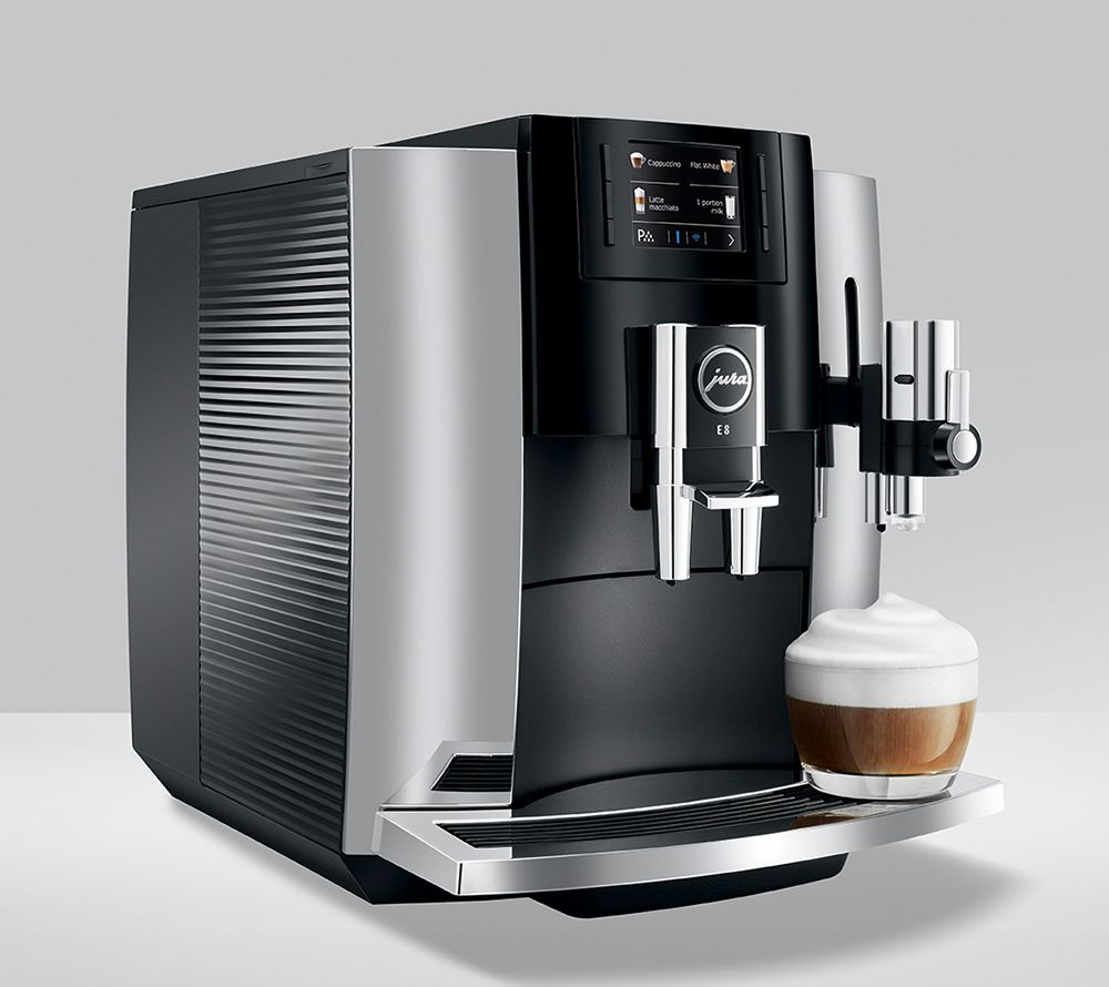 Jura E8 Chrome Automatic Coffee Machine