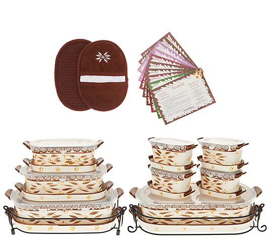 Temp-tations Old World 21-Piece Bakeware Set