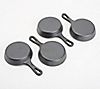 Temp-tations Set of 4 Winter Whimsy Cast Iron Cookie Skillets, 1 of 1