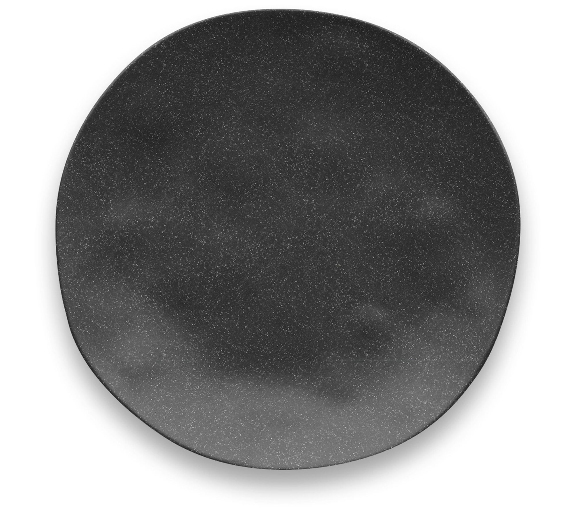 Tarhong Planta Matte Black Set of 6 8.5" SaladPlates
