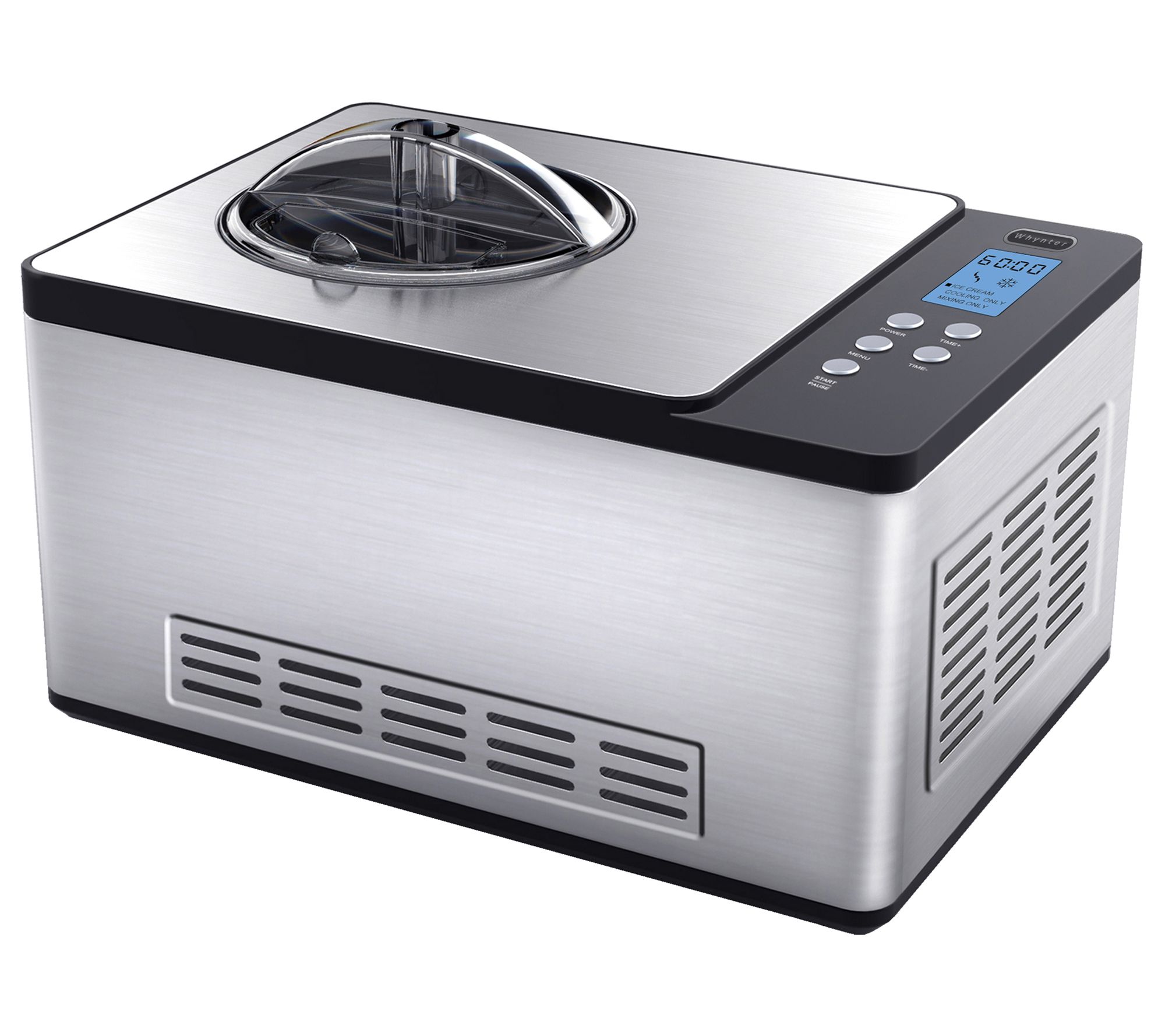 Whynter 2.1-Quart Stainless-Steel Ice-Cream Mak er