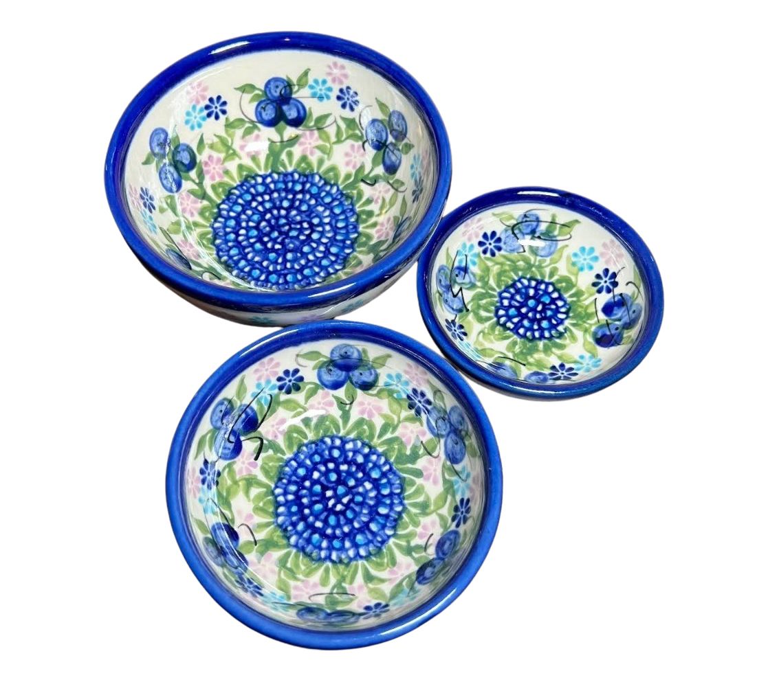 Lidia's Polish Pottery Mini Bowl Nesting Set