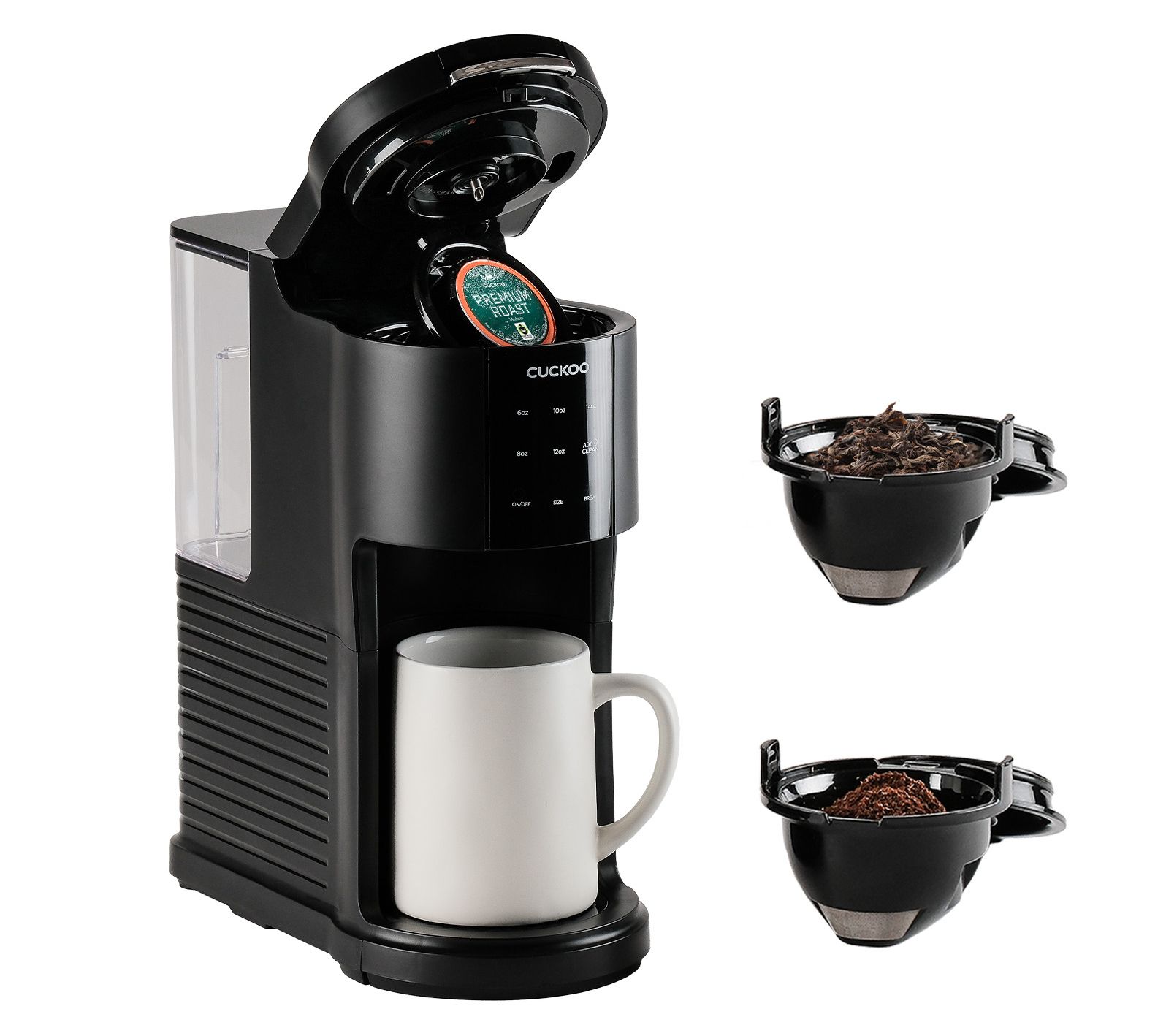 CUCKOO 3-in-1 K-Cup Single Serve Coffee Maker