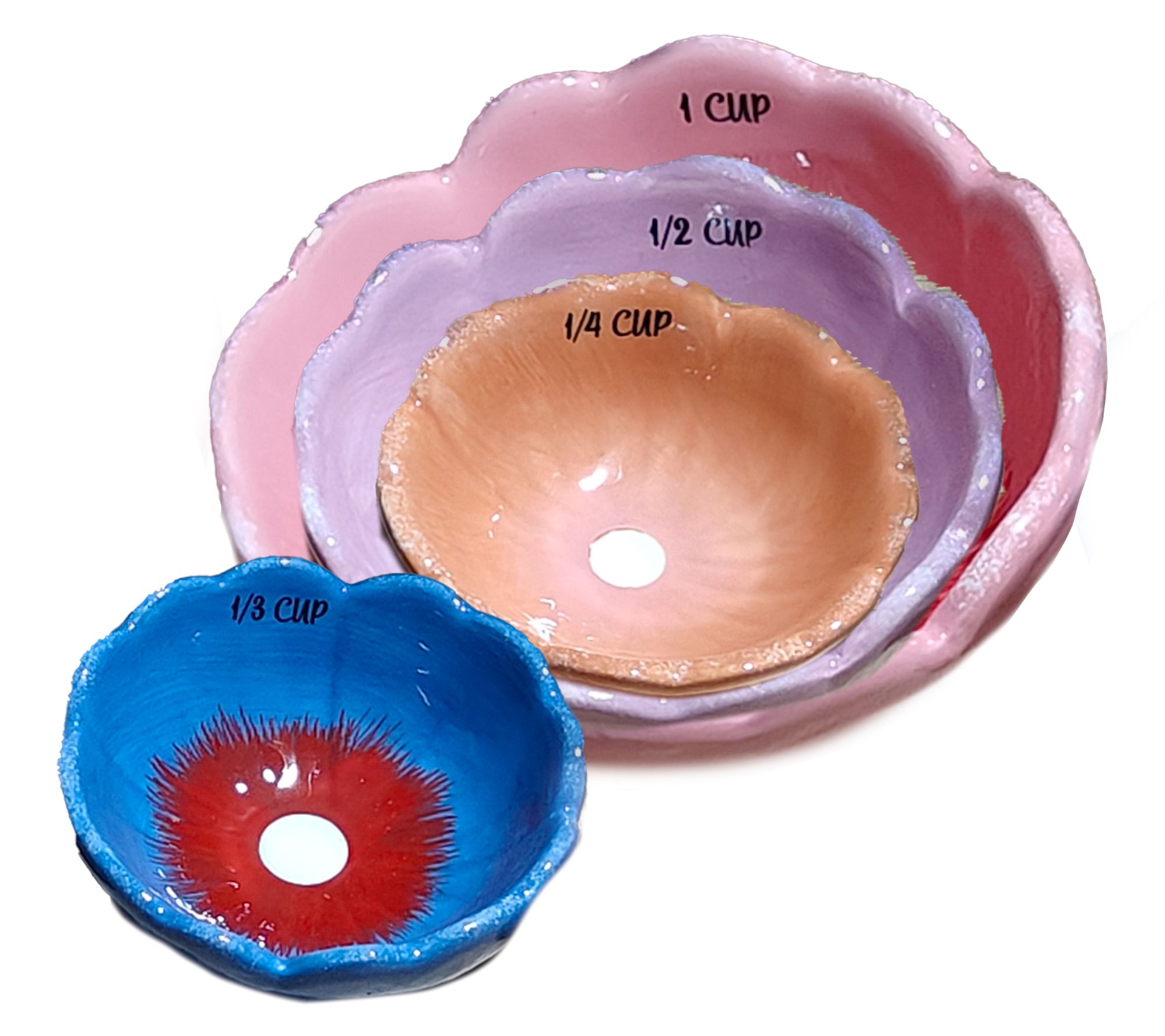 10 Strawberry Street Floral Measuring Cups