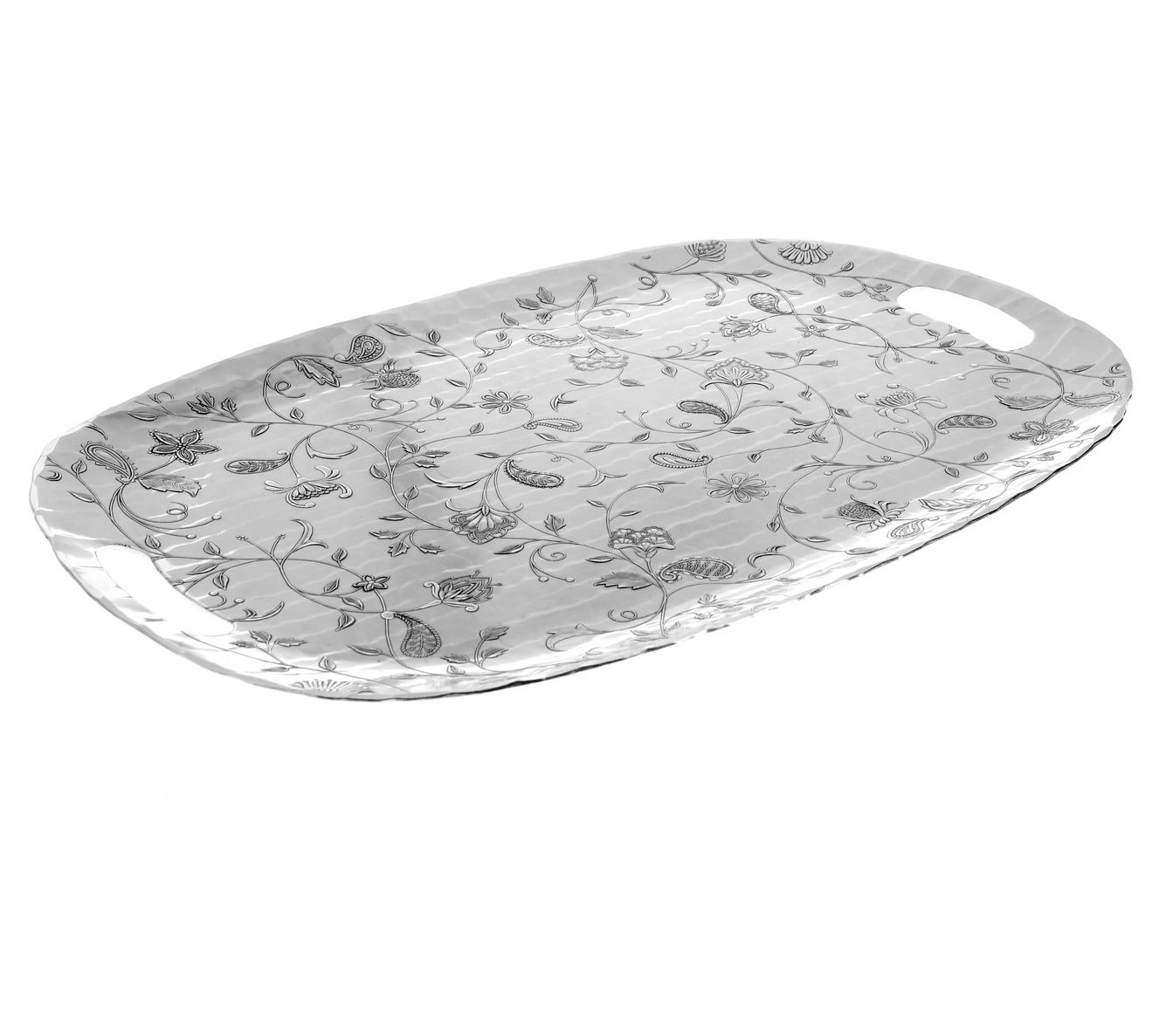 Wendell August Tracery Design Luncheon Tray