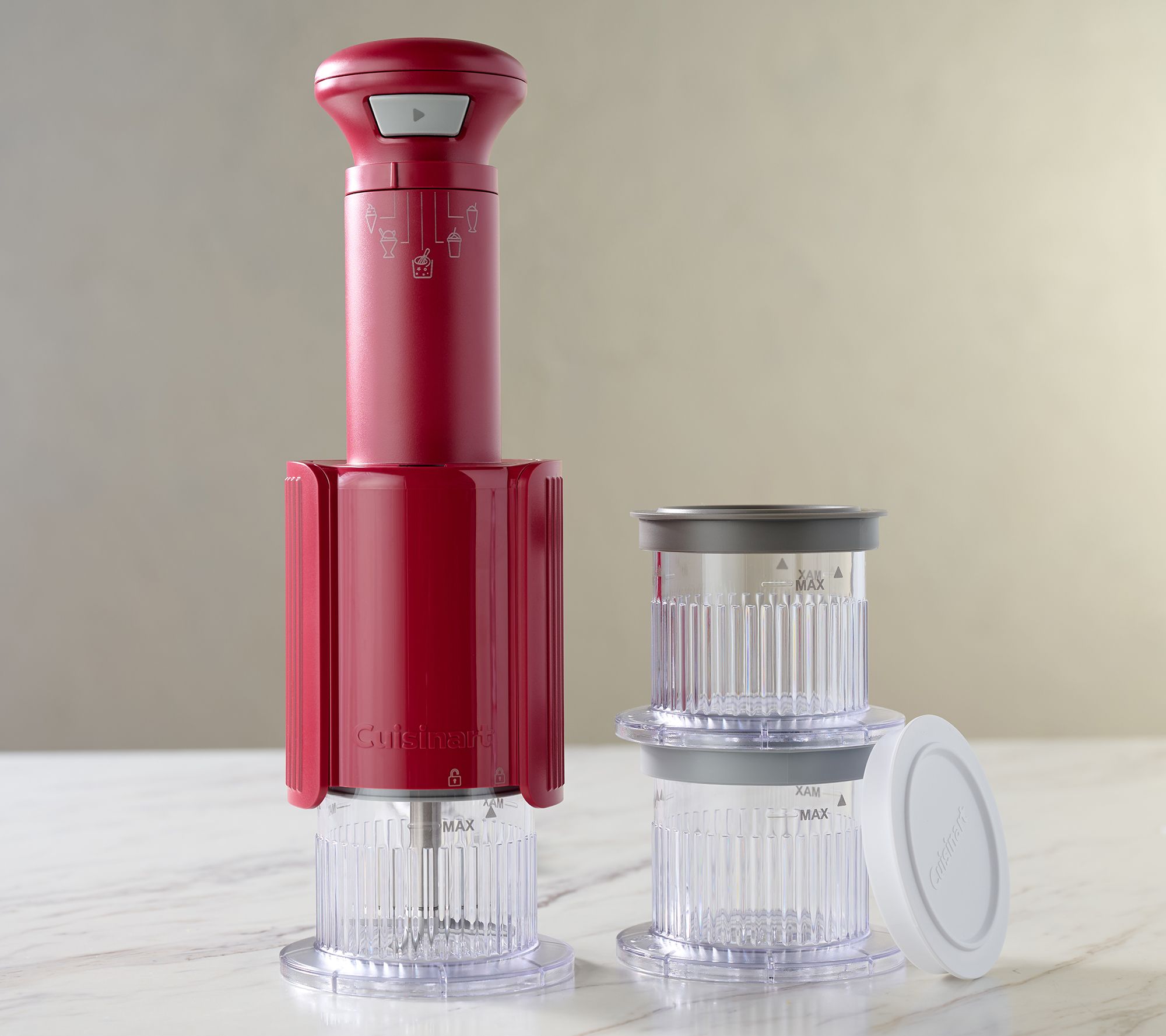 "As Is" Cuisinart FastFreeze Frozen Treat Maker w/ Pints