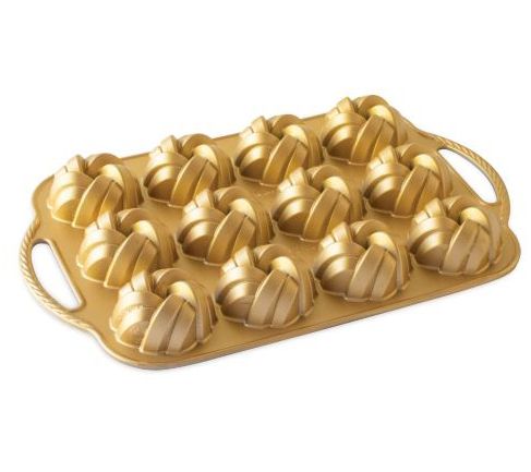 Nordic Ware 75th Anniversary Braided Mini BundtPan