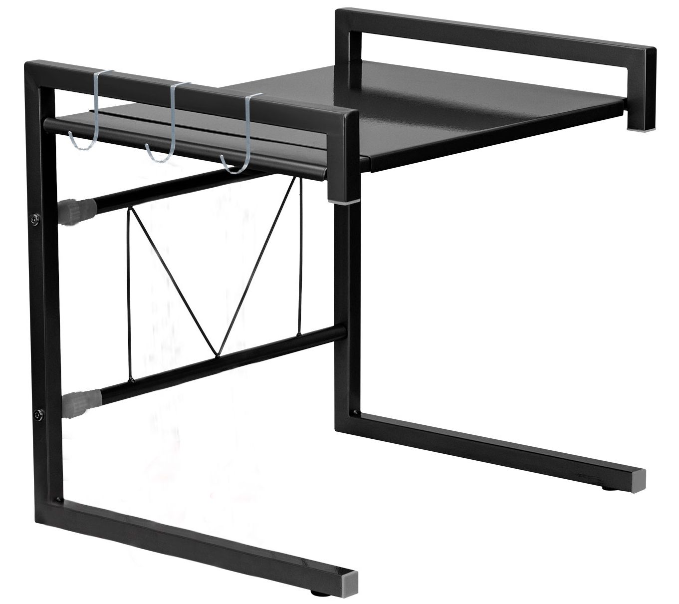 Expandable Microwave Rack White