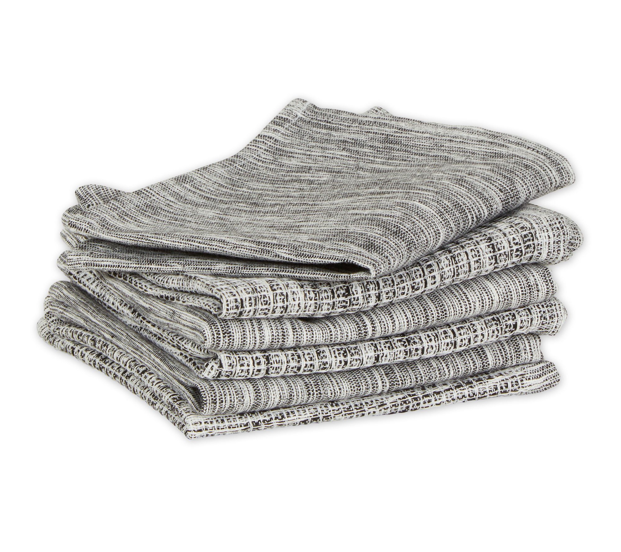 Design Imports Set of 6 Recycled Cotton Dishclo ths