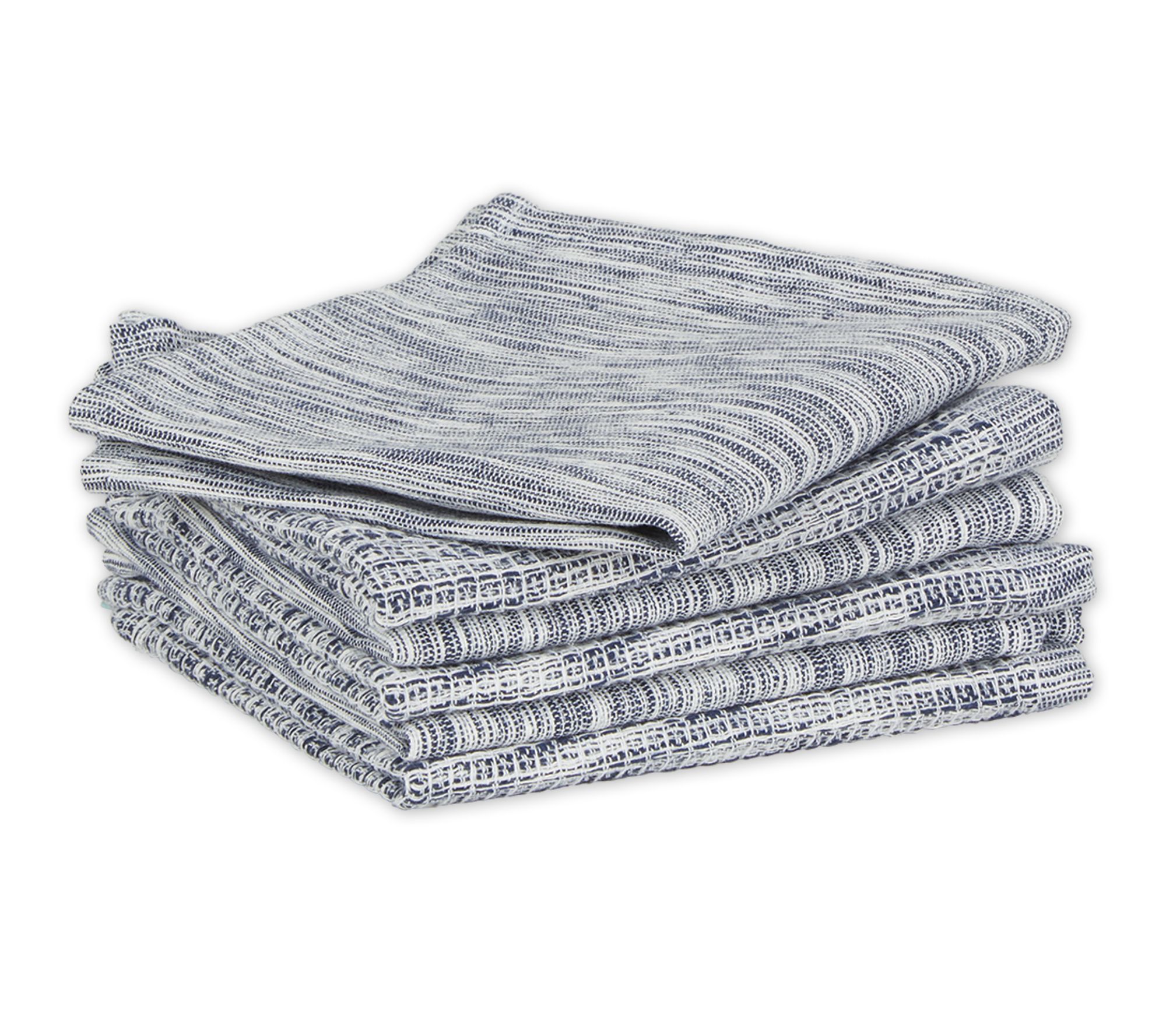 Design Imports Set of 6 Recycled Cotton Dishclo ths