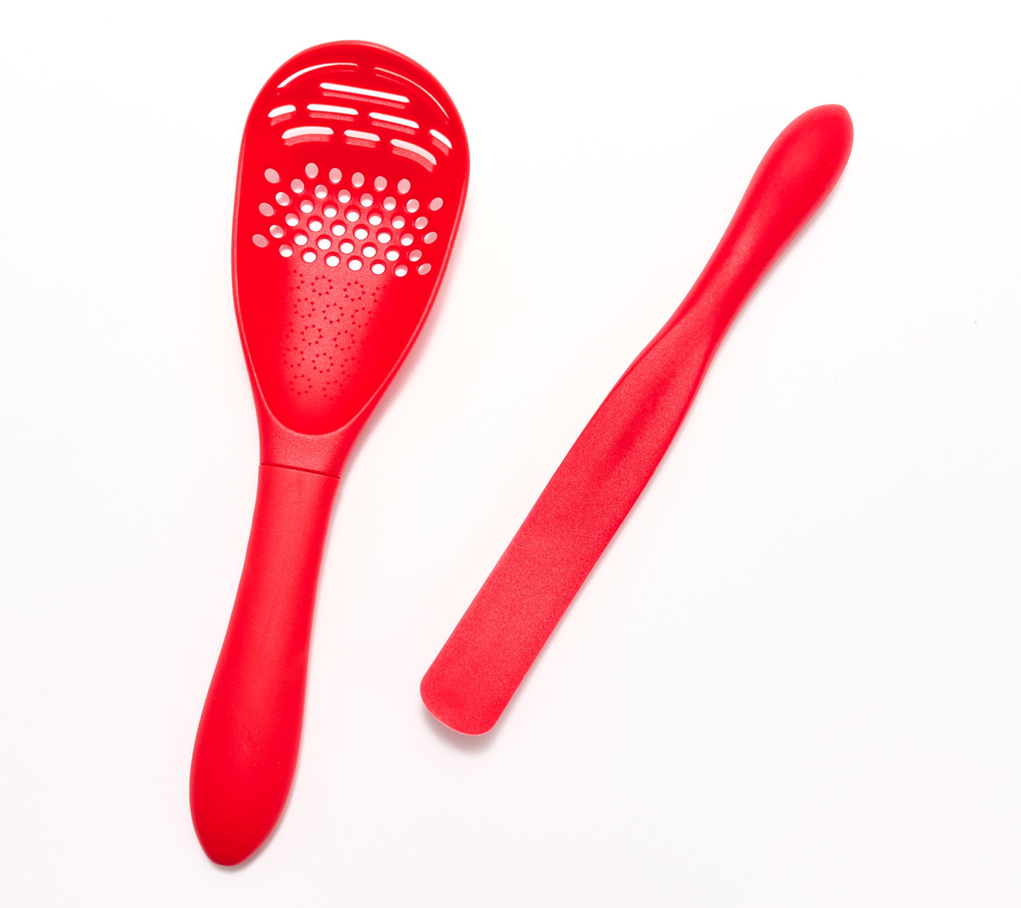 Mad Hungry 3-Piece Silicone Measuring Cup & Spoon Set - Orange