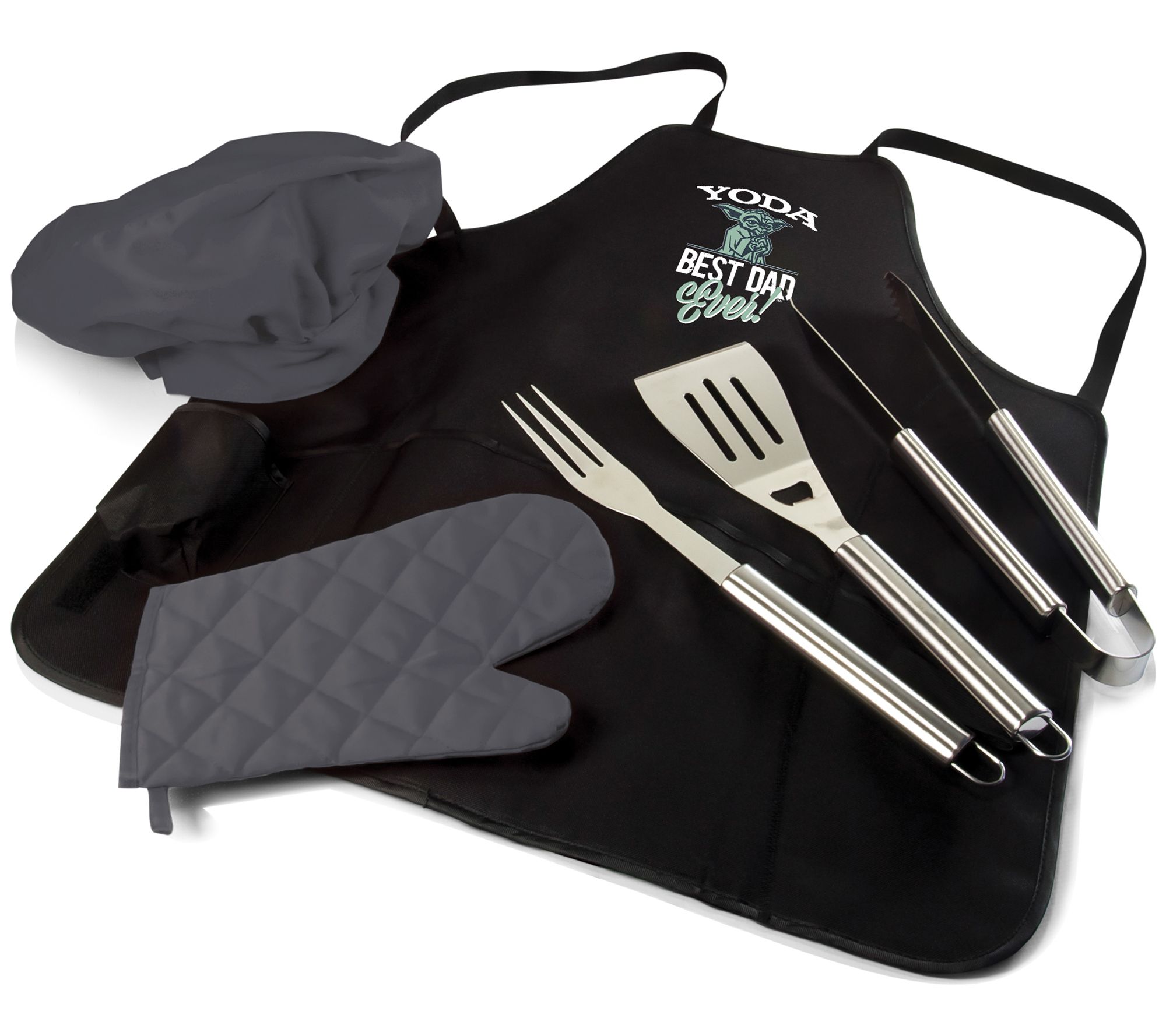 Oniva Star Wars Yoda Pro BBQ Cooking Apron Totewith Tools