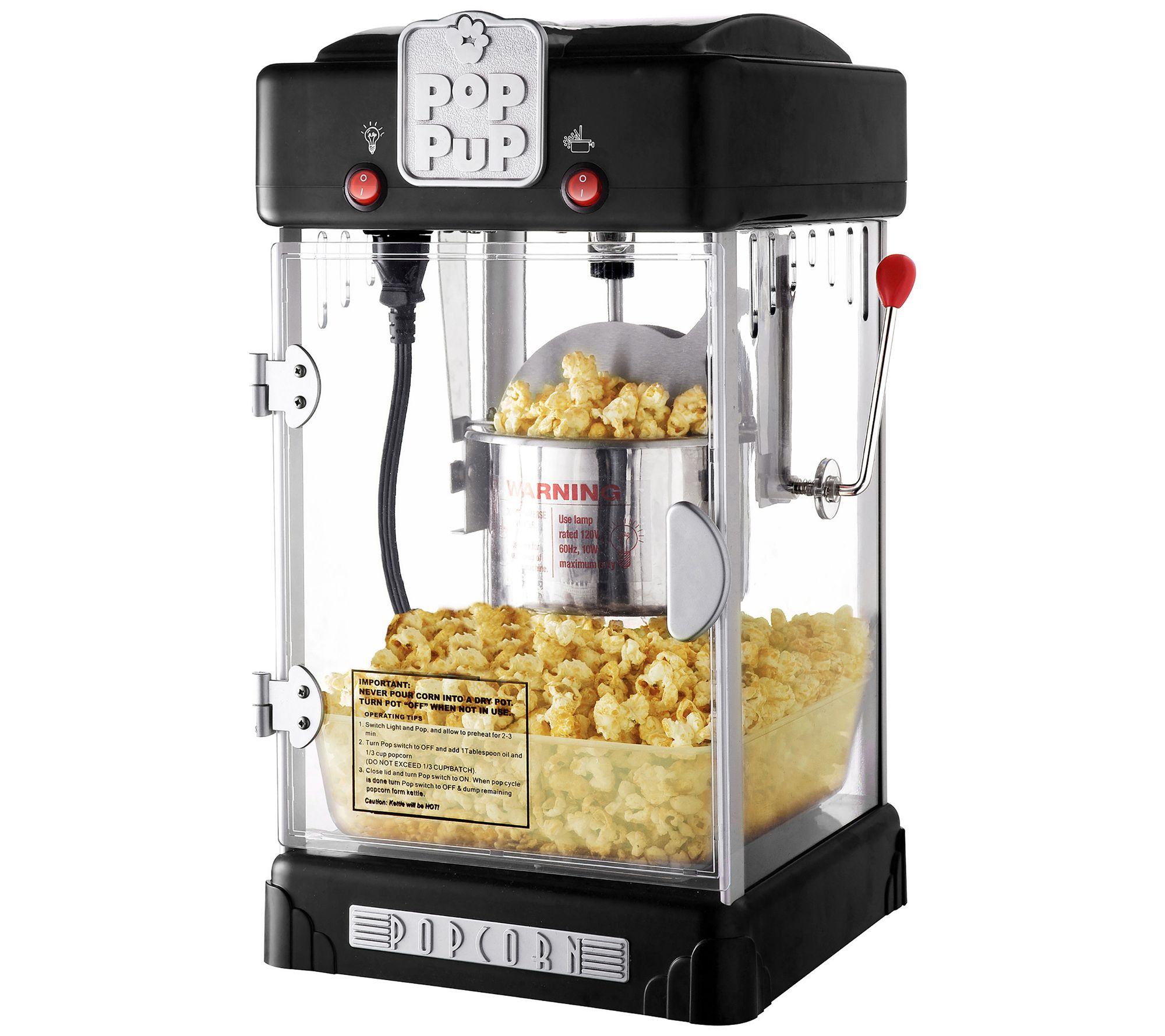 Great Northern Popcorn Pop Pup Tabletop PopcornMachine