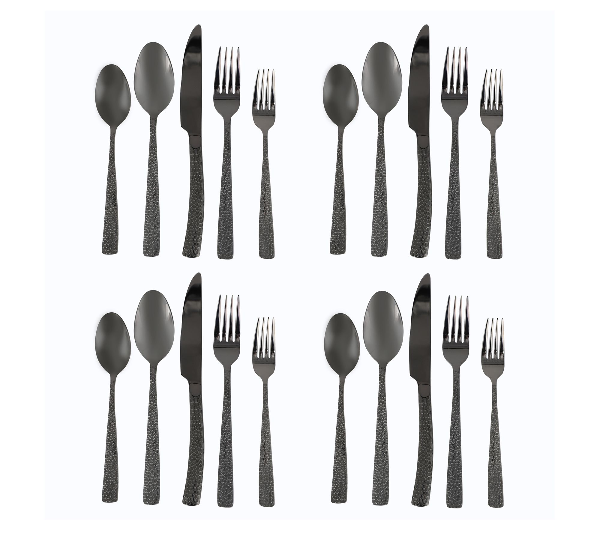 Gibson Elite Stonehenge 20 Piece Flatware Set