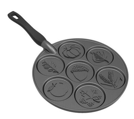 Nordic Ware Holiday Christmas Pancake Pan 10 Cast Aluminum Griddle 7  Designs