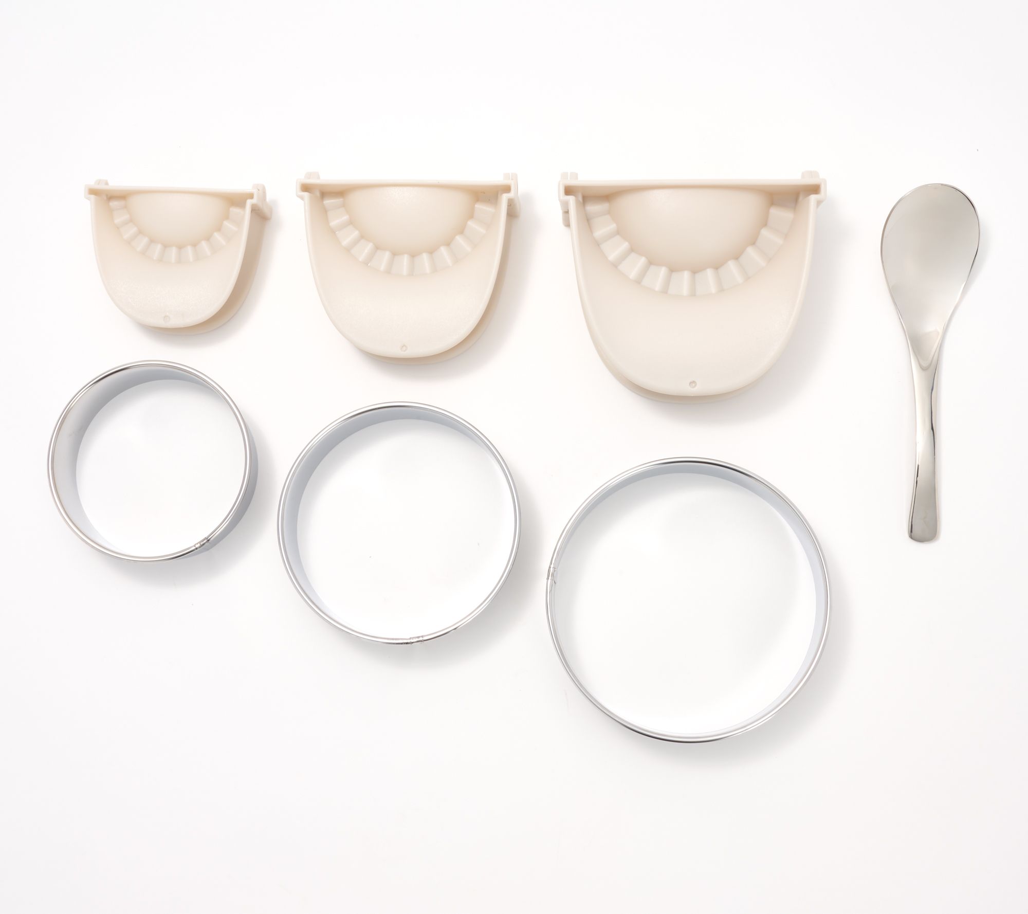 Cooking Light 7-Piece Empanada & Dumpling Press Kit