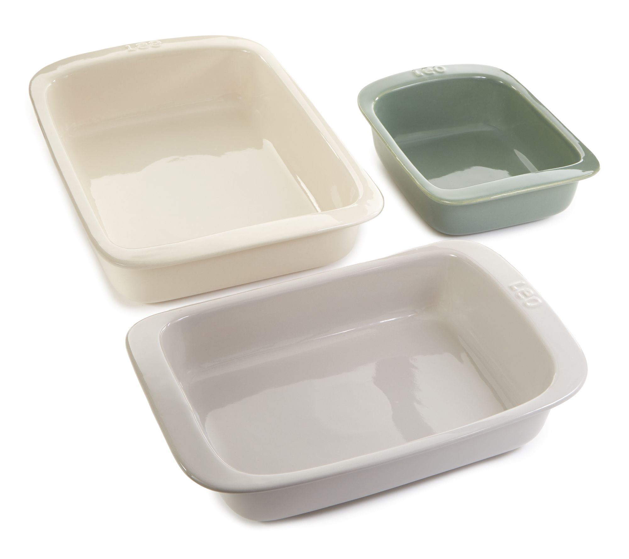 BergHOFF Balance Stone 3-Piece Rectangular Baking Dish Set