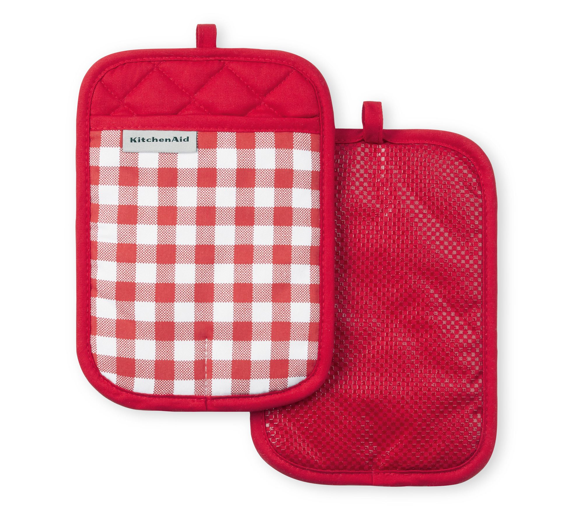 KitchenAid Gingham Pot Holder 2 Piece-Set