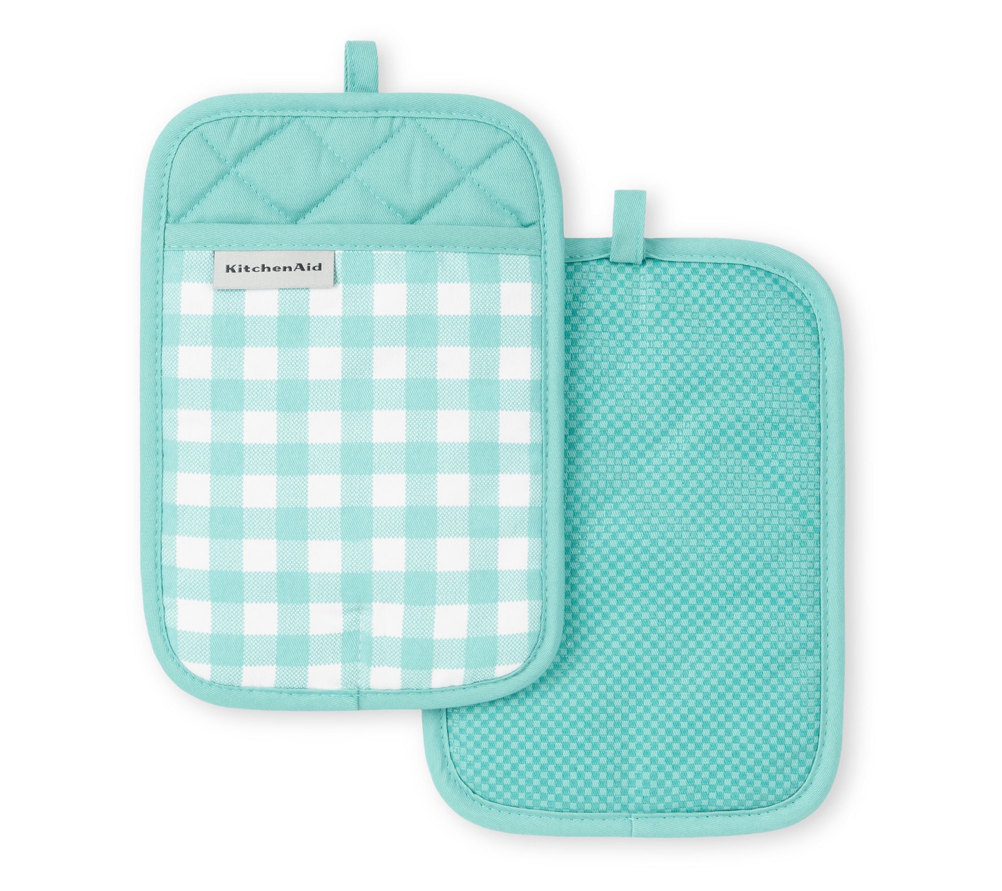 KitchenAid Gingham Pot Holder 2 Piece-Set