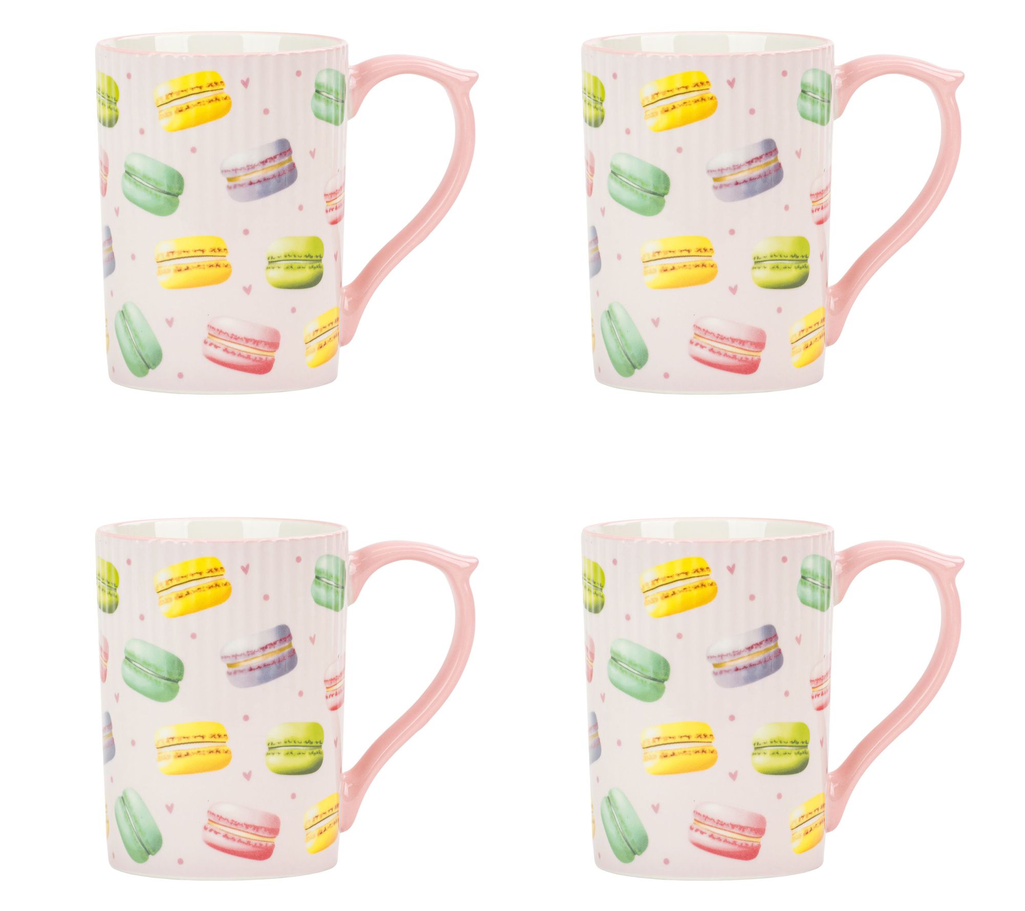 10 Strawberry Street Set of 4 Lylah Mug