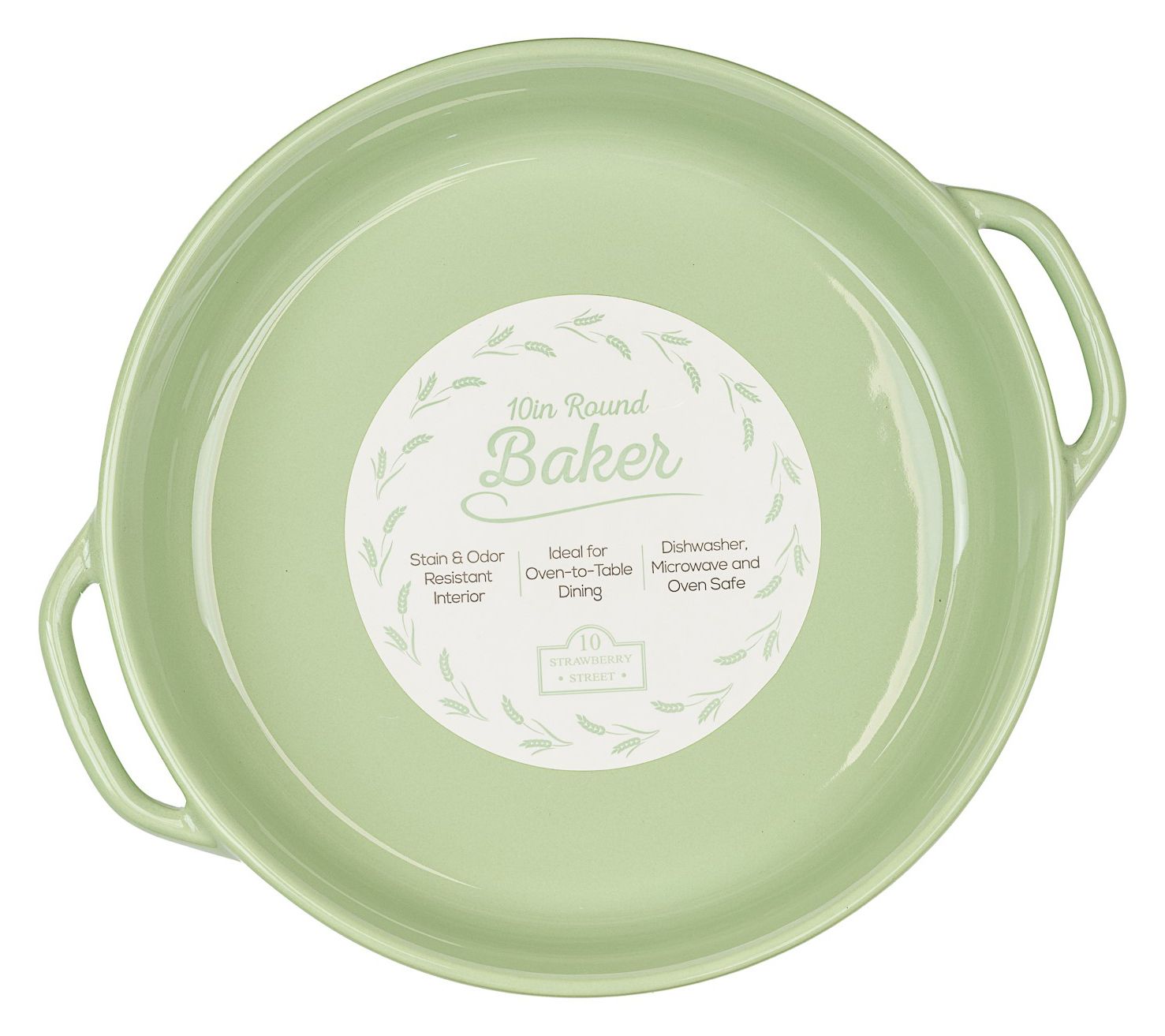 10 Strawberry Street Harvest Wheat Baking Dish