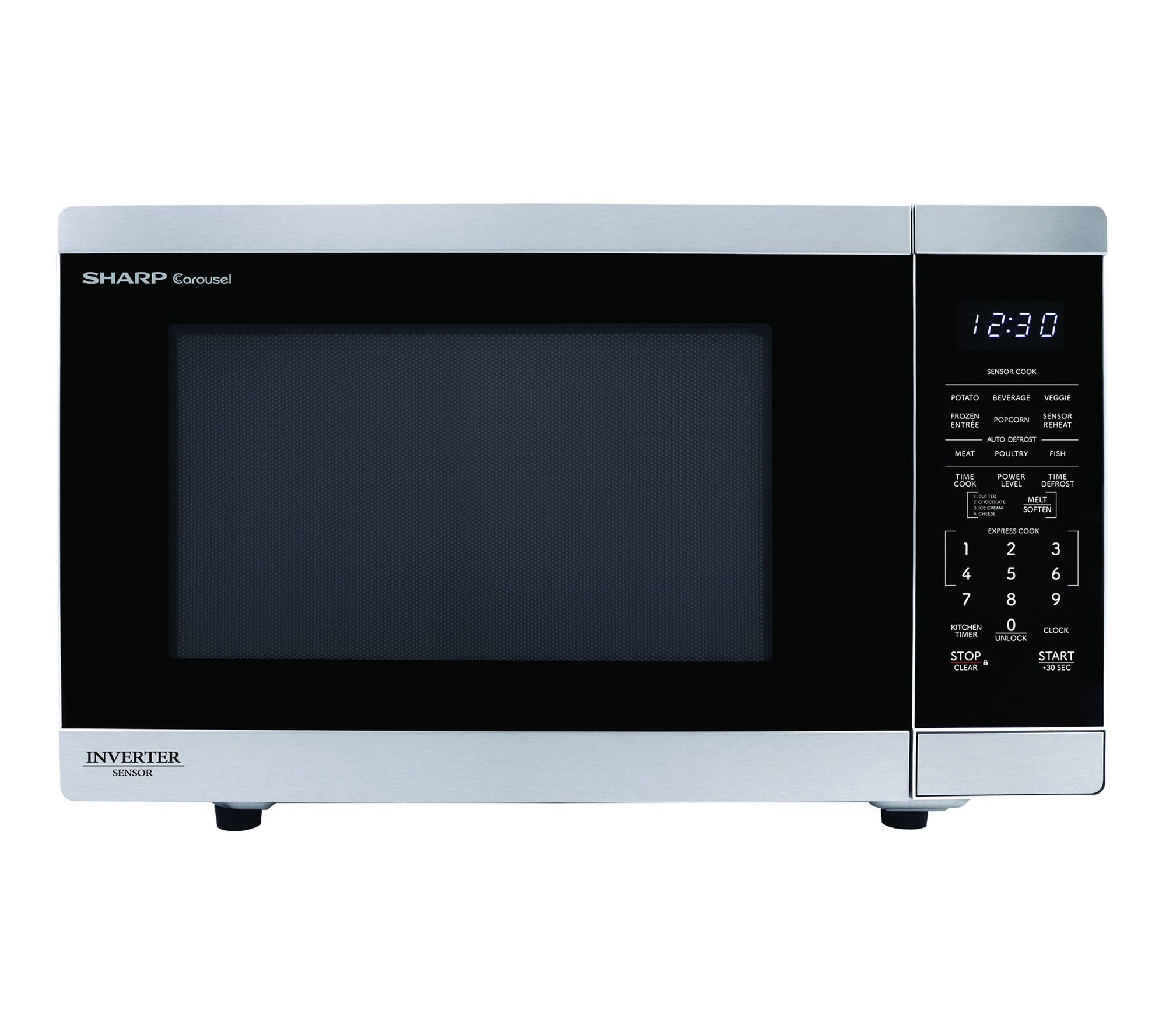 Sharp 1.4 Cu. Ft. Stainless Steel Countertop Microwave Oven