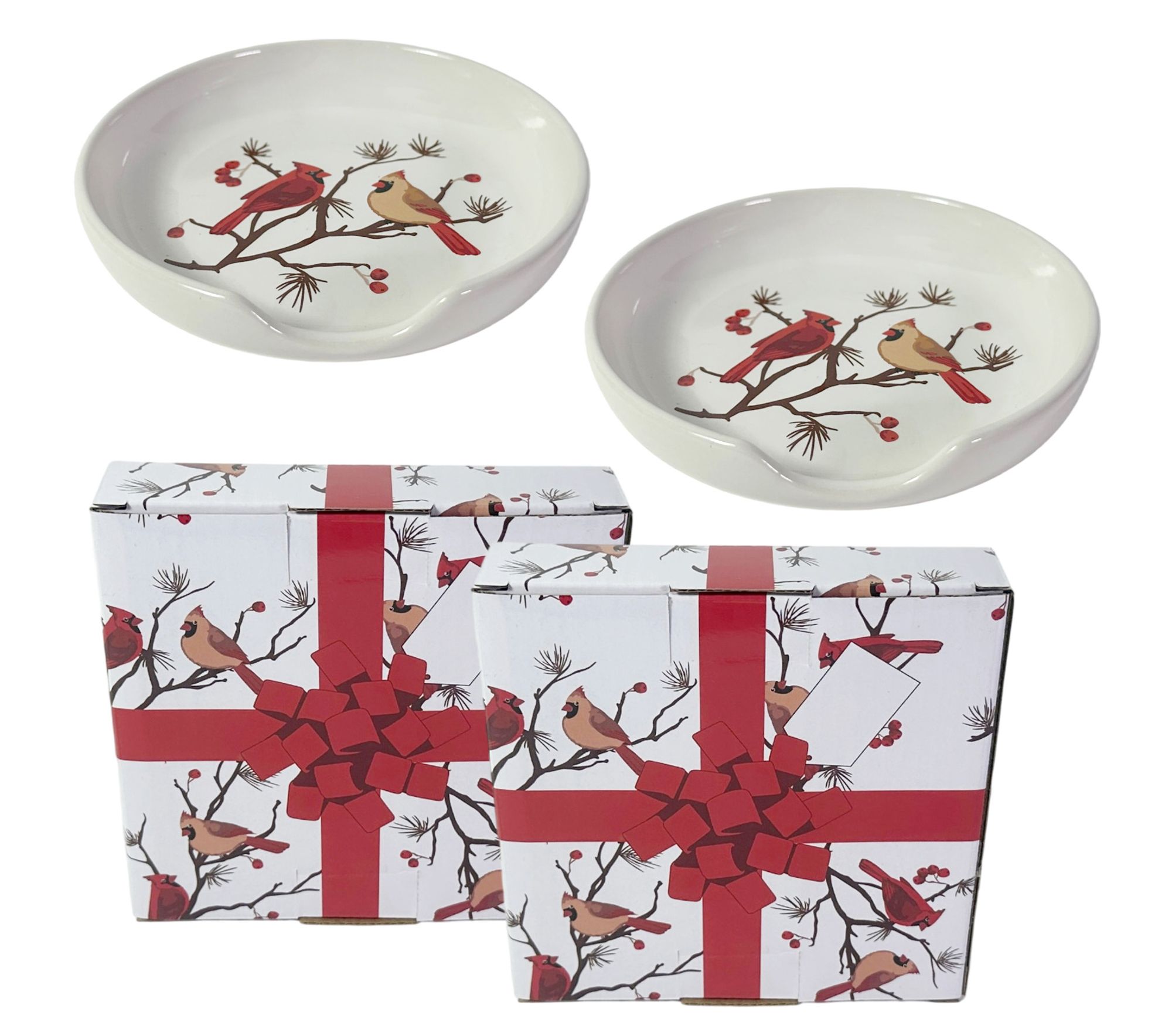 Temp-tations Set of 2 Spoon Rests with Gift Boxes