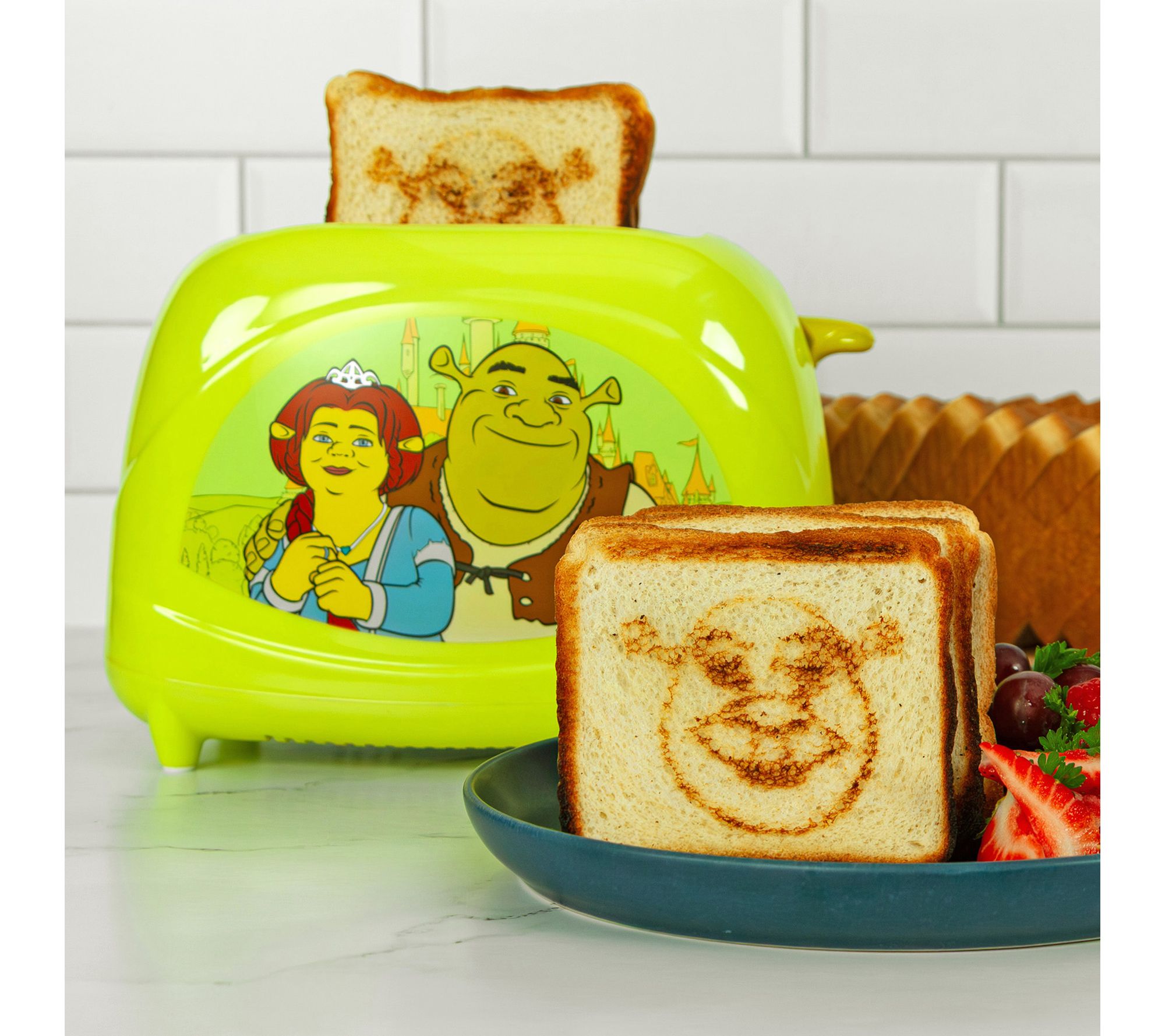 Uncanny Shrek 2-slice Toaster