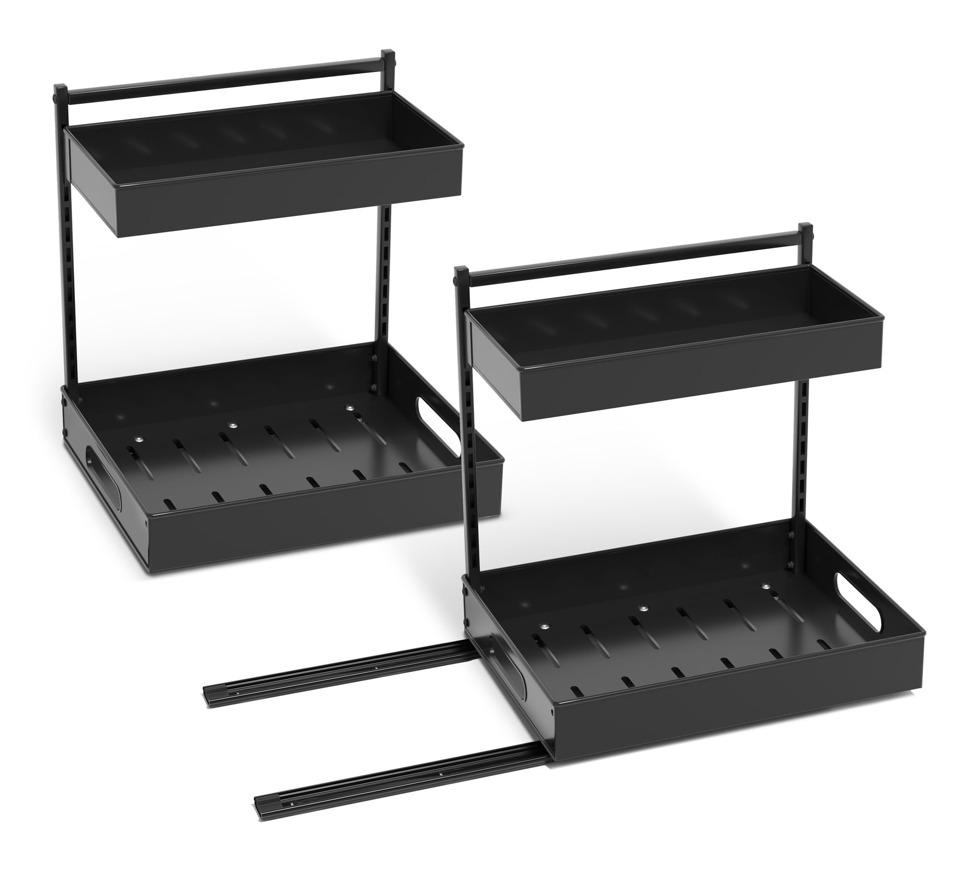 Sorbus 2-Tier Pull-Out Kitchen Organizer