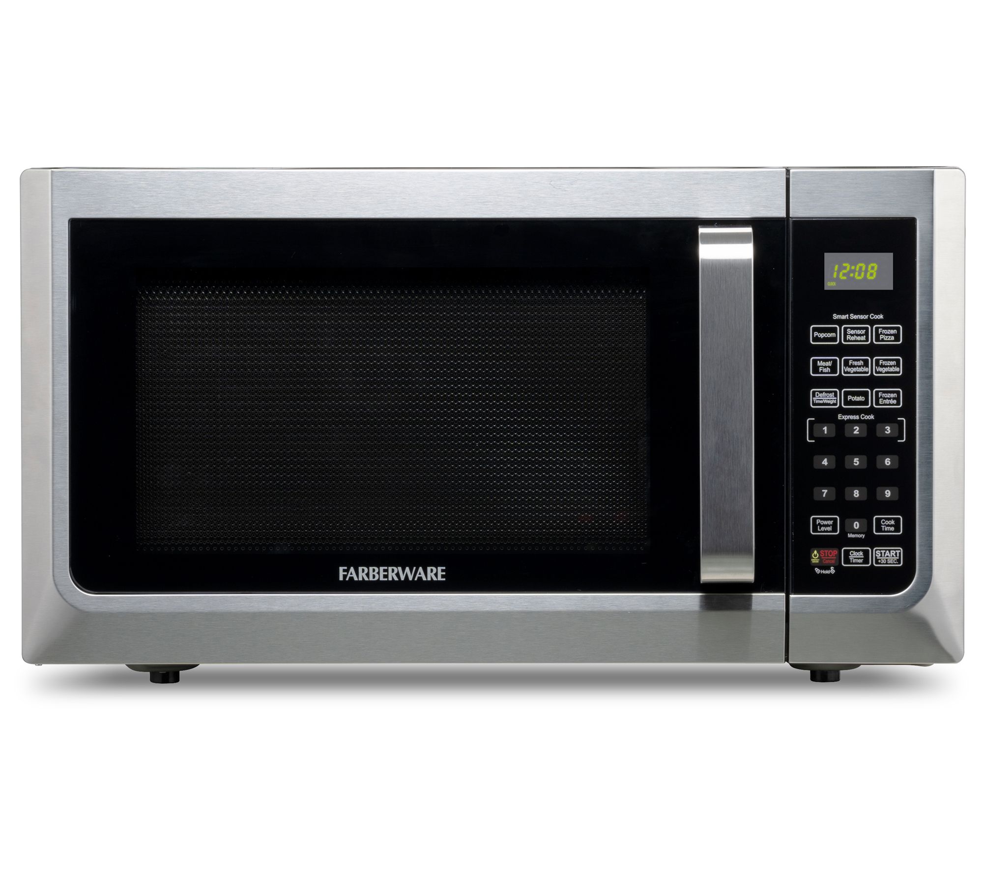 BLACK+DECKER 1.3 cu ft 1000 Watt Microwave Oven - Black Stainless Steel