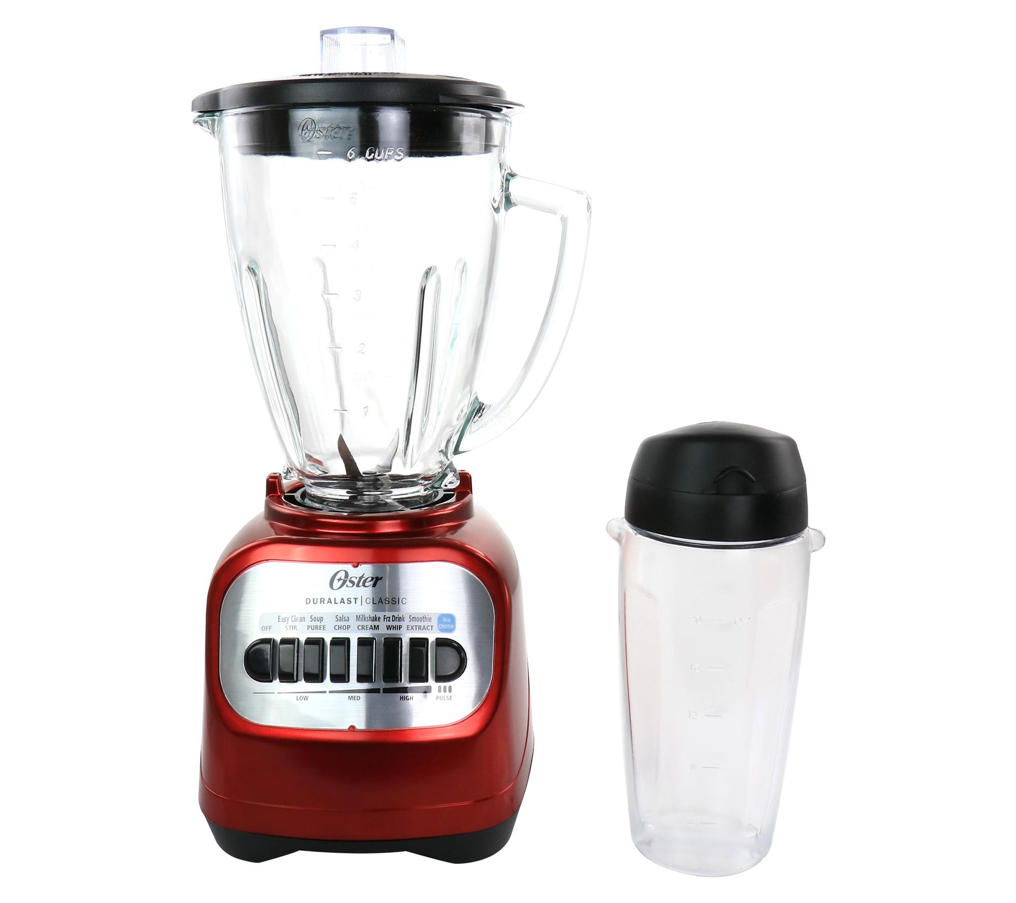 Oster One-Touch Blender, 8-Cup Smoothie Blender, Silver