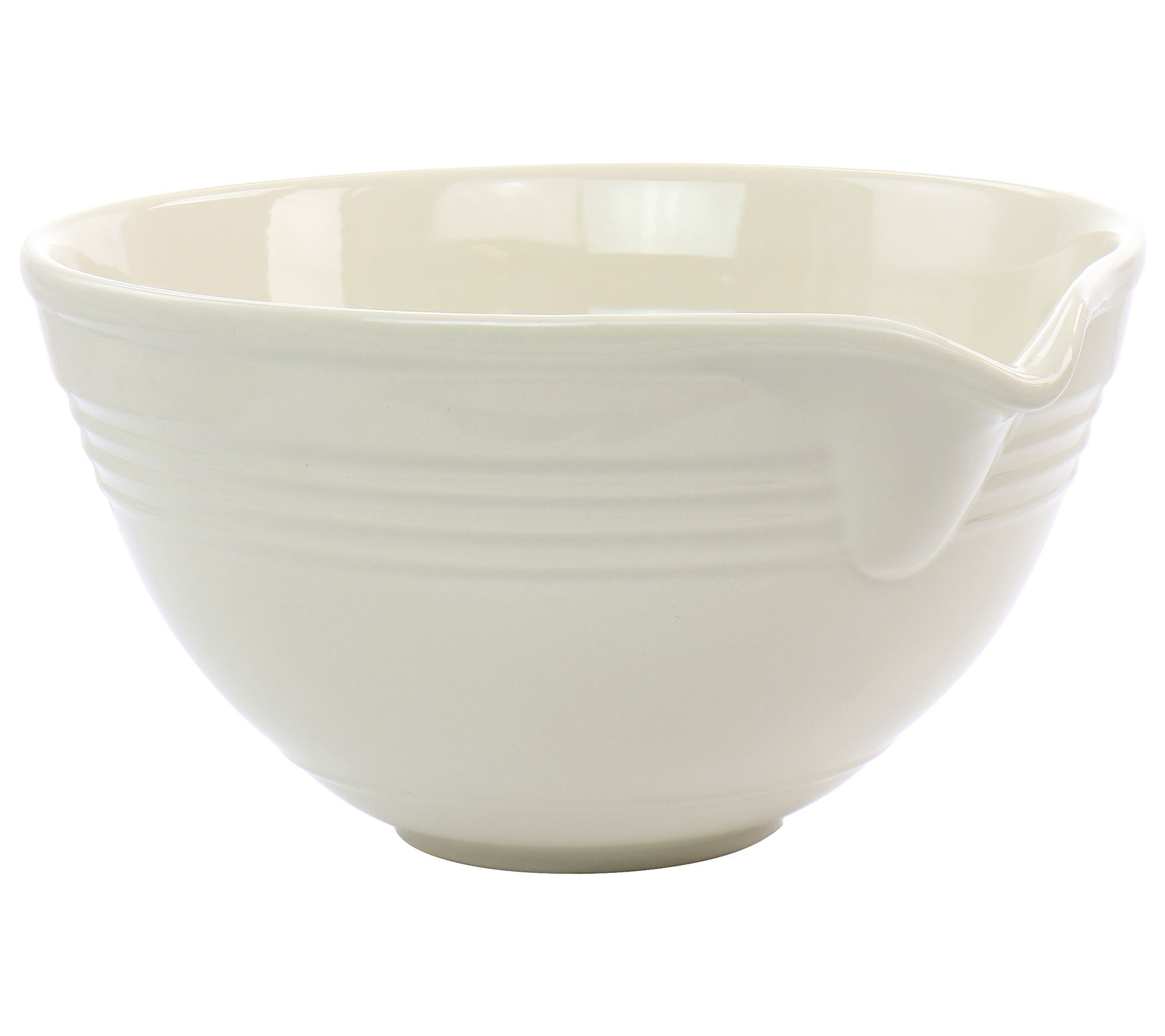Martha Stewart 3.3qt Stoneware Mixing Bowl w/Pouring Spout