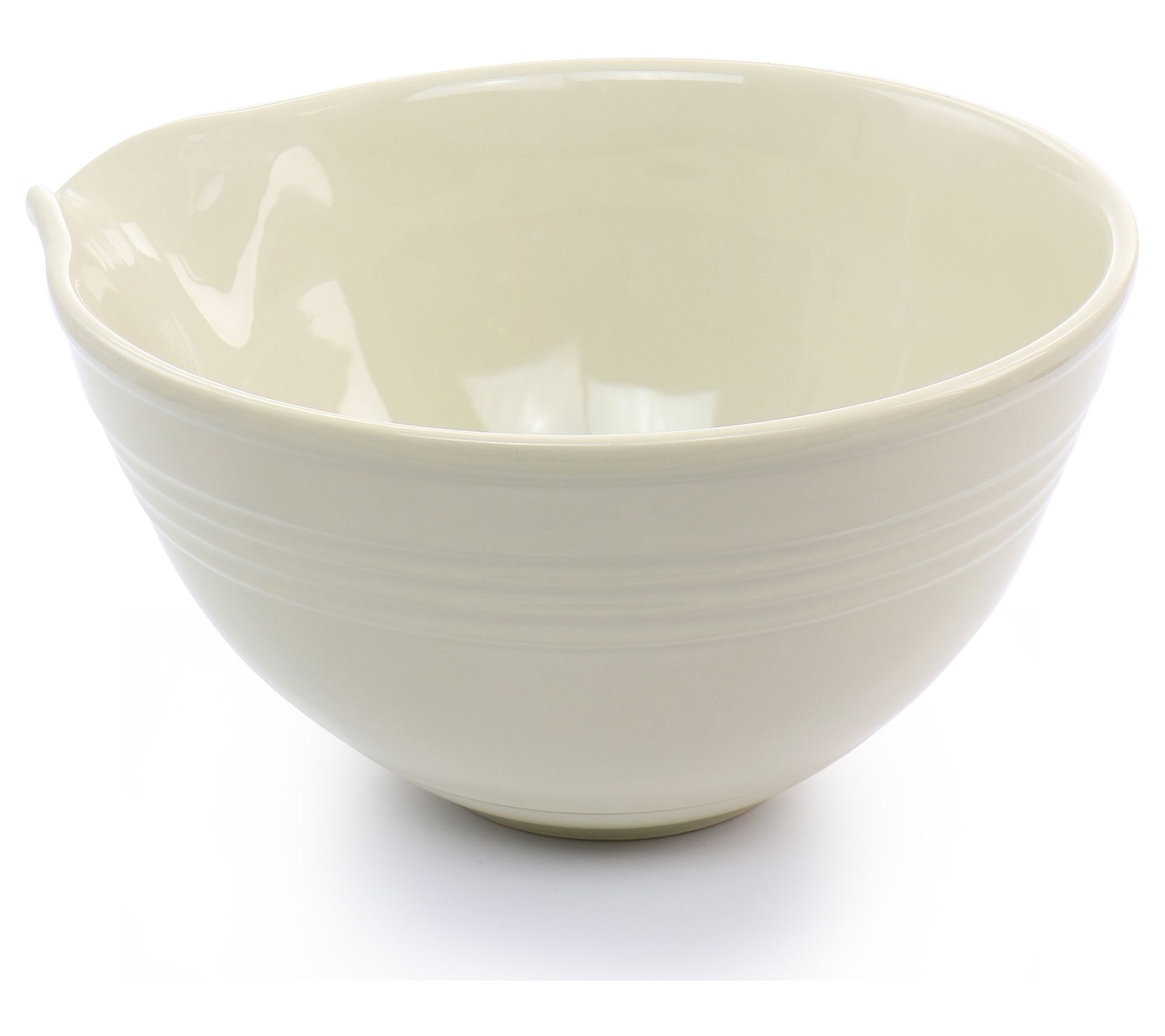 Martha Stewart 3.3qt Stoneware Mixing Bowl w/Pouring Spout