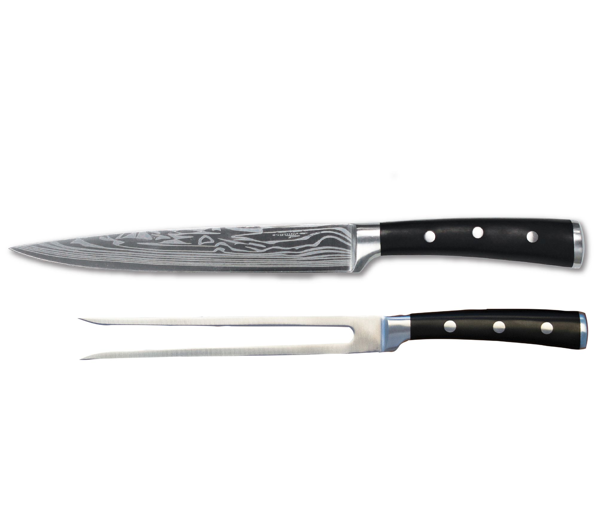 Ginsu Kiso 6-Piece Stainless Steel Steak Knife Set on QVC 