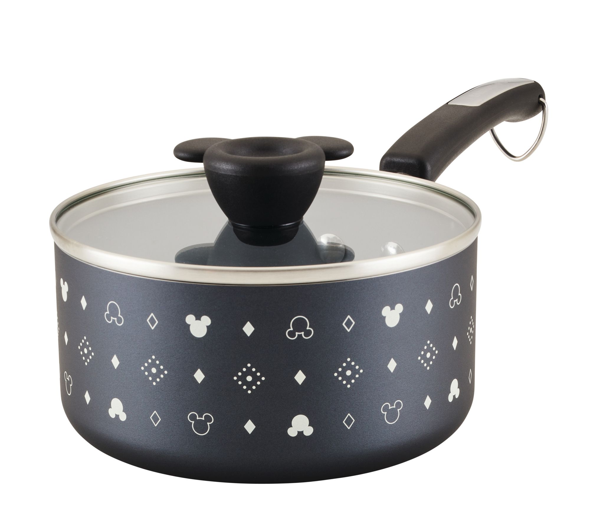 Farberware 2qt Disney Monochrome Ceramic Nonstick Saucepan