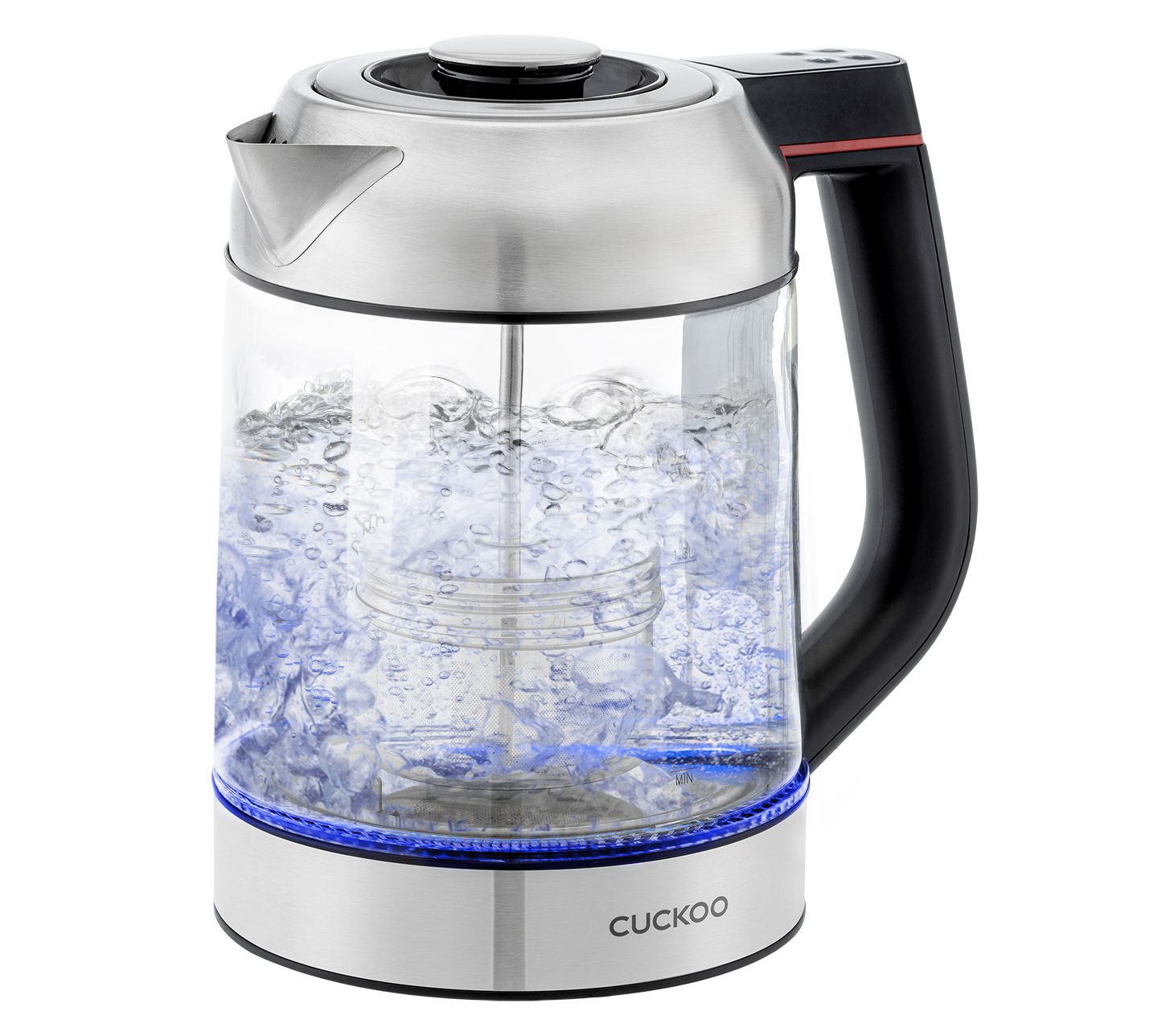 CUCKOO 1.7-Liter Electric Glass Tea Kettle withInfuser